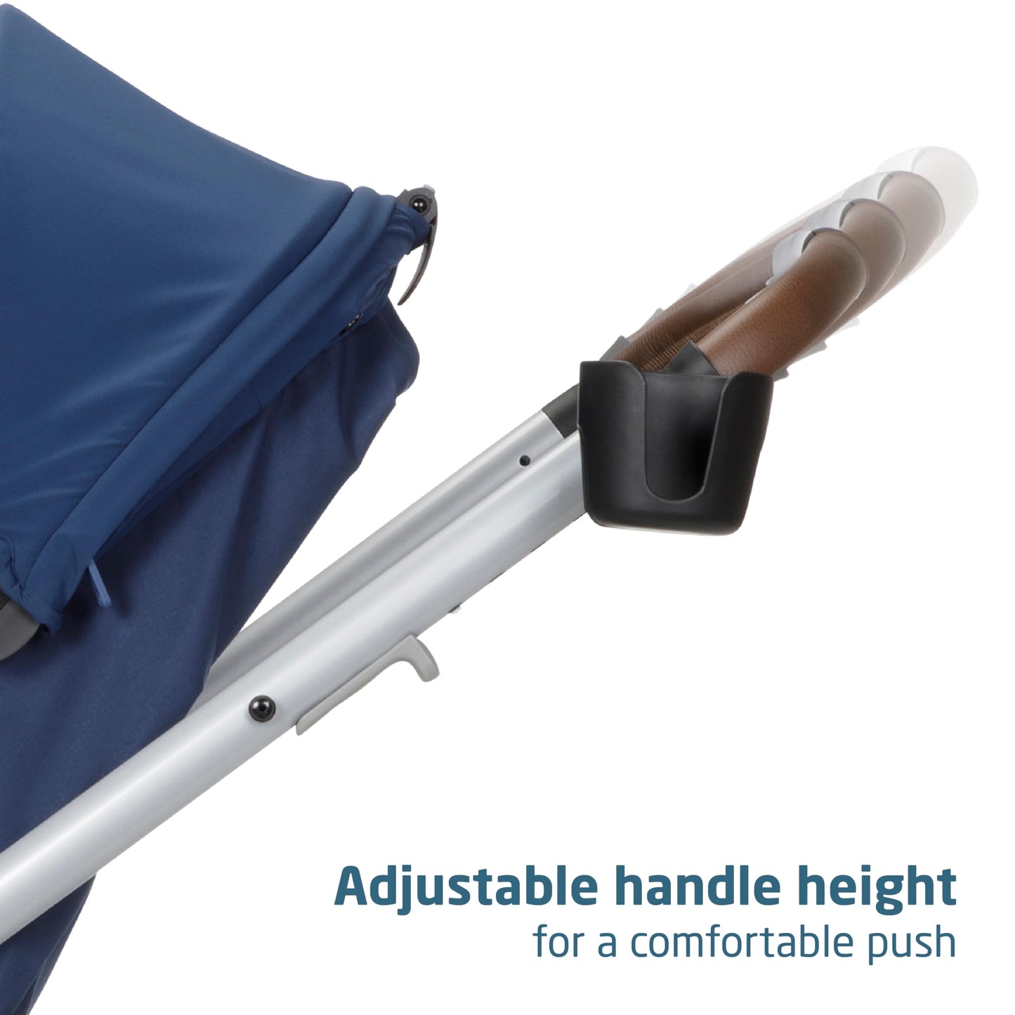 Maxi-Cosi Zelia Luxe 5-in-1 modular travel system with stroller and car seat, featuring sleek design and adjustable components.