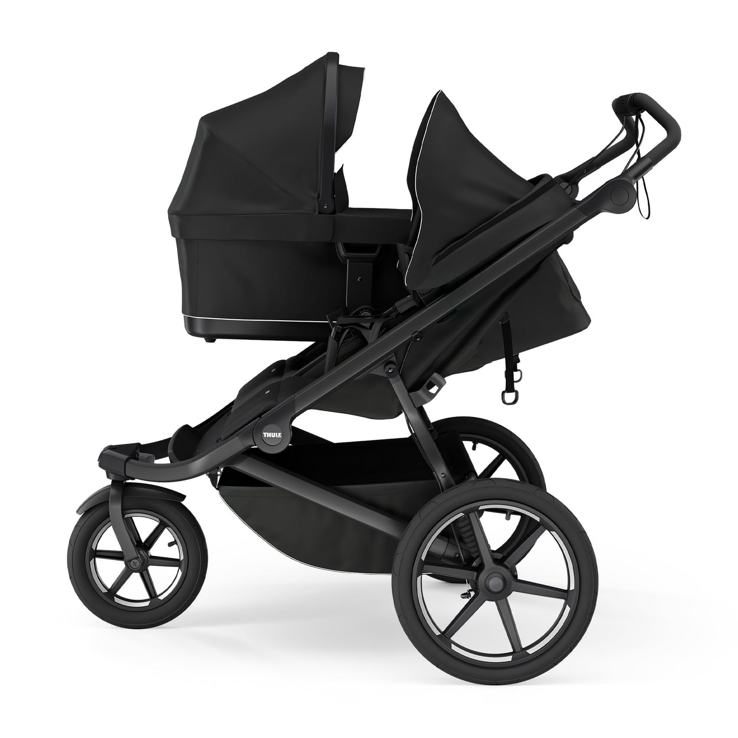 Thule Urban Glide 3 Double All-Terrain Stroller Lightweight With Air-Filled Tires And Suspension