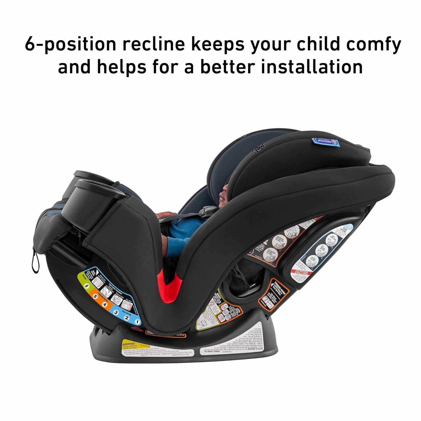 Graco TriRide 3in1 Car Seat Kipling Rear Facing to Booster With Adjustable Headrest