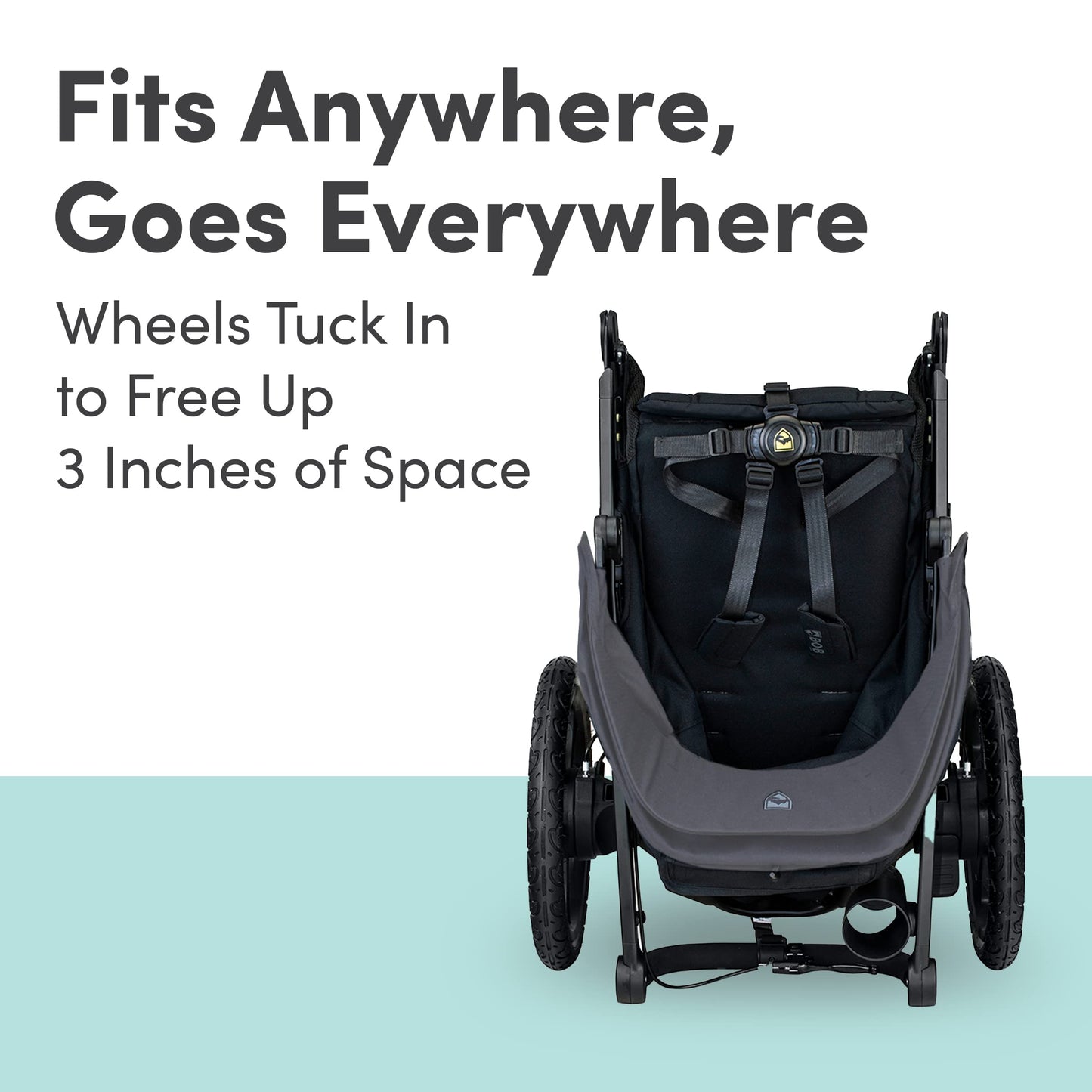 Wayfinder Jogging Stroller With Independent Dual Suspension