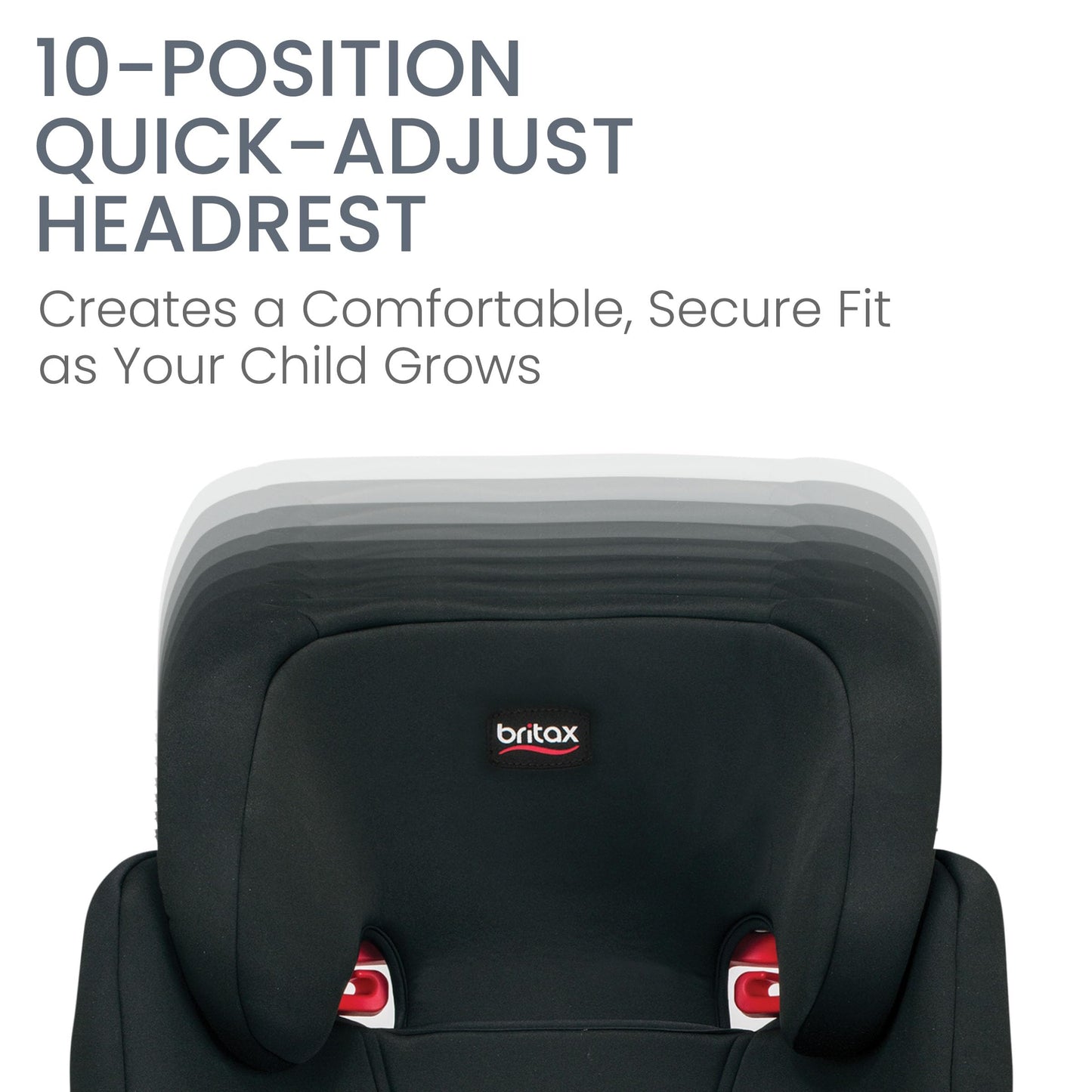 Britax Skyline Belt Positioning Booster Car Seat 2 Stage Design For Growing Kids Dusk Color