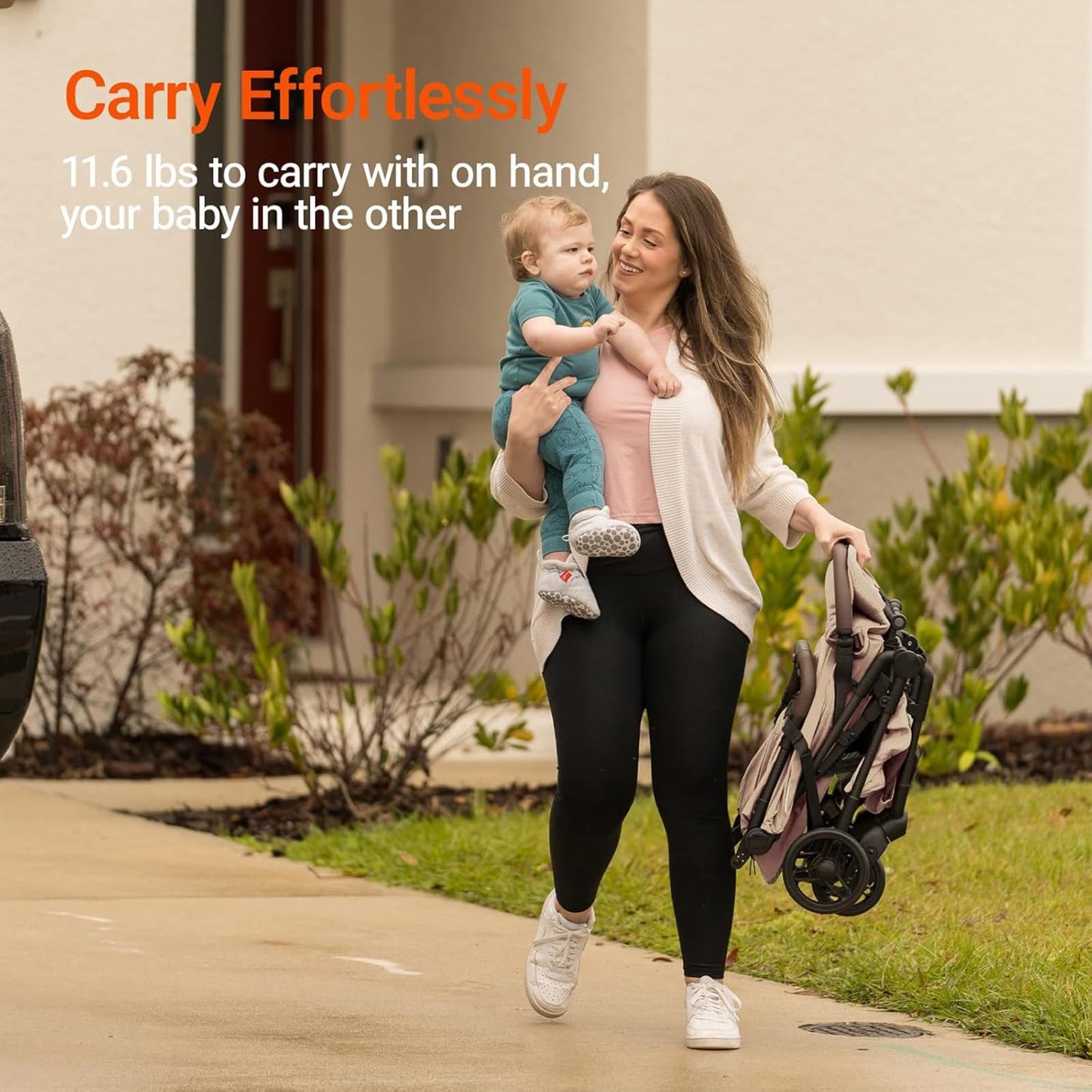 My Store MAMAZING Ultra Air lightweight baby travel stroller with carbon fiber frame, compact fold, suitable for toddlers and travel.
