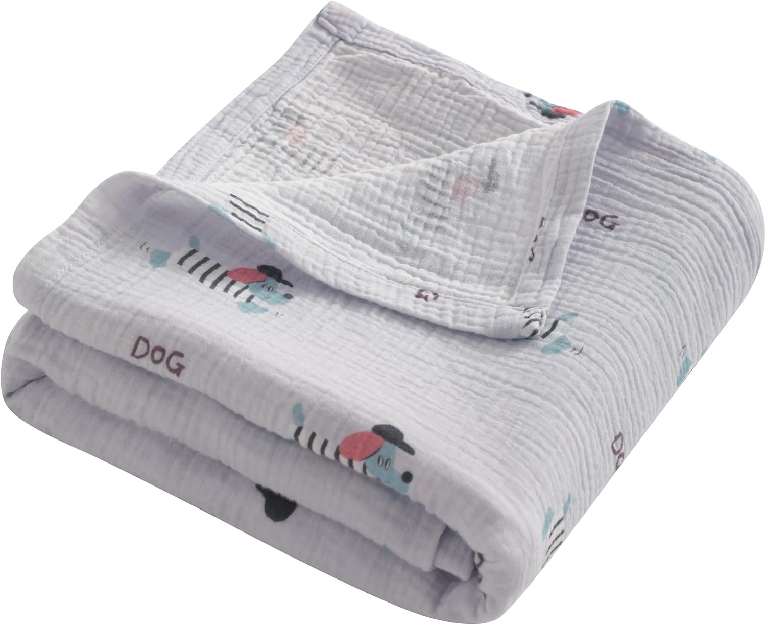 AUSNT4LCOBL-30 Muslin Cotton Toddler Blanket 76.2 x 101.6 cm