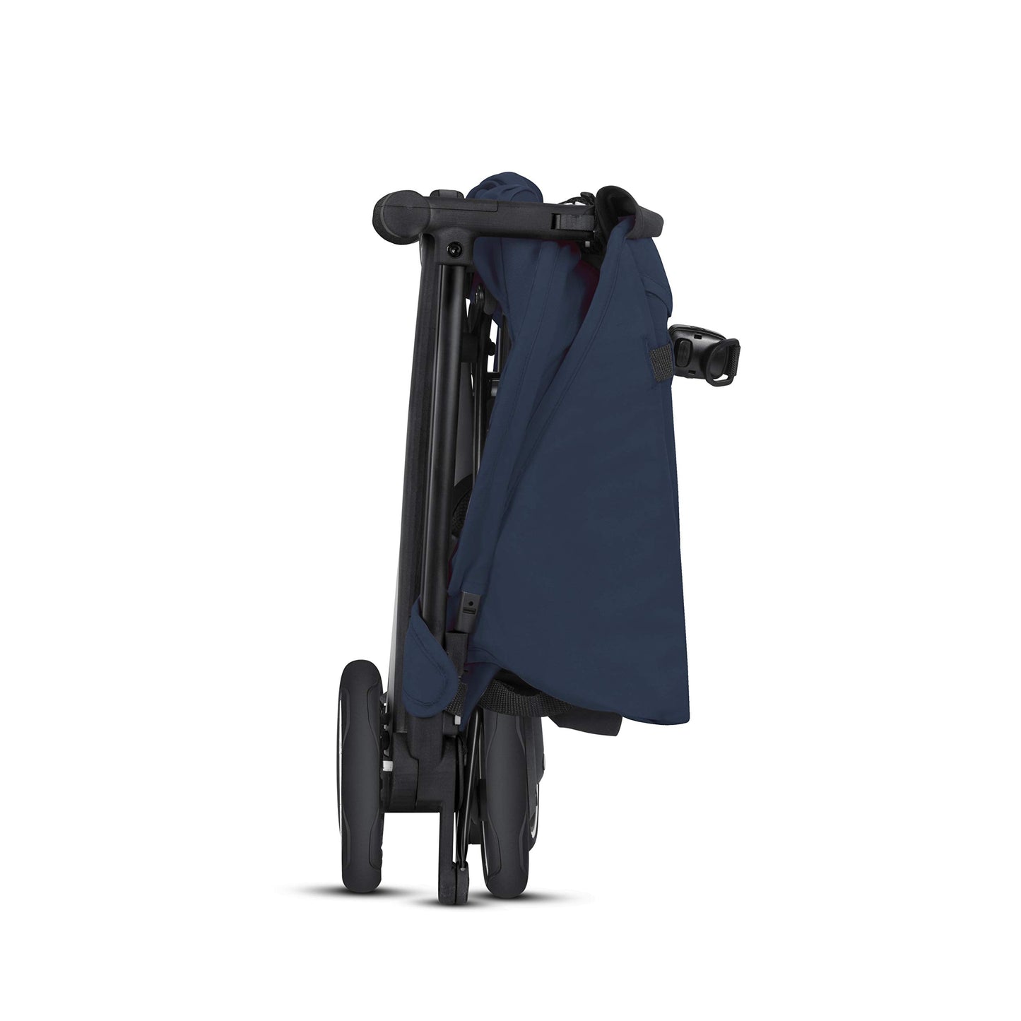 My Store gb Pockit+ All-Terrain lightweight travel stroller with canopy and reclining seat in velvet black, compact and portable.