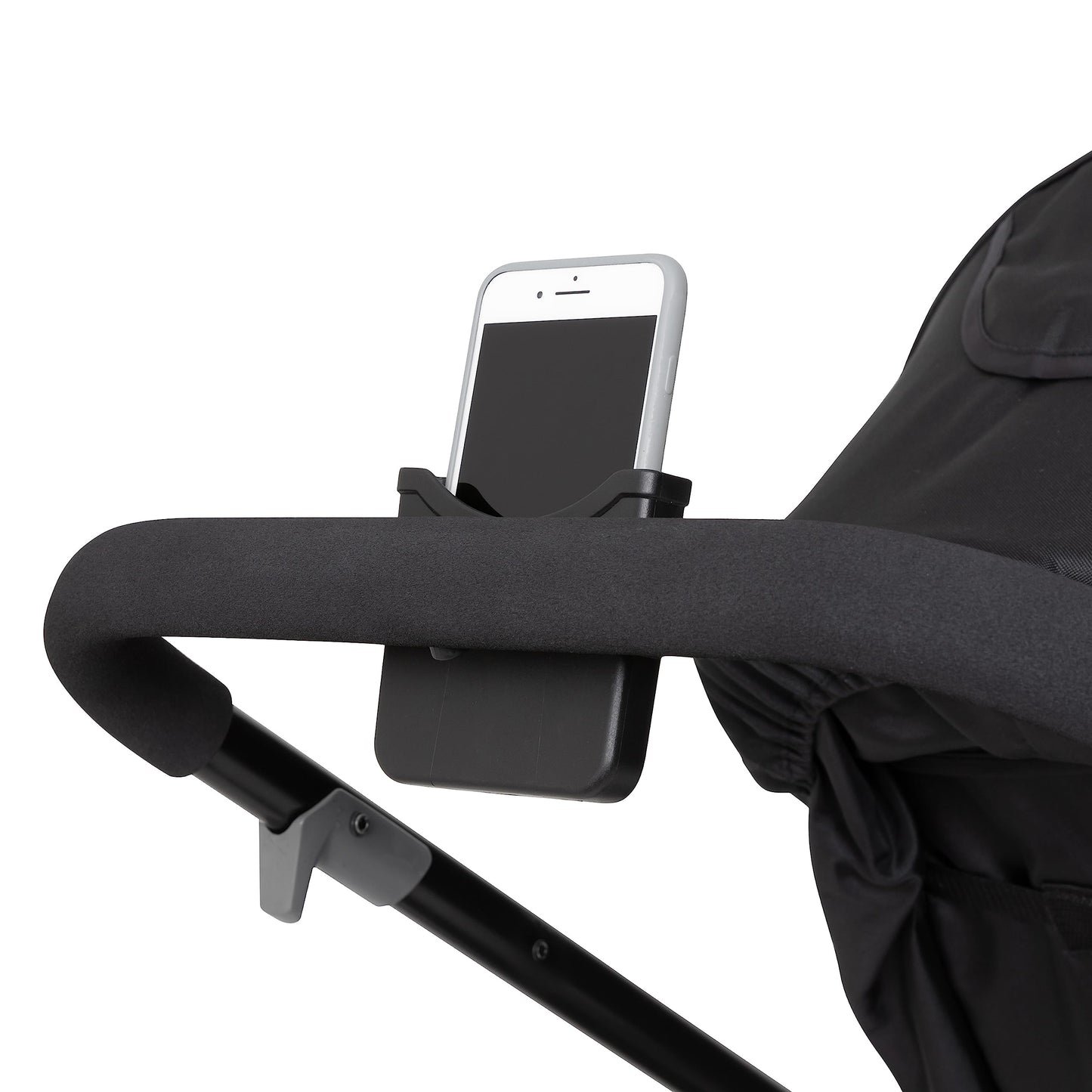 Baby Trend Passport Switch 6-in-1 stroller travel system with EZ-Lift infant car seat in dash black, featuring adjustable seating and wheels