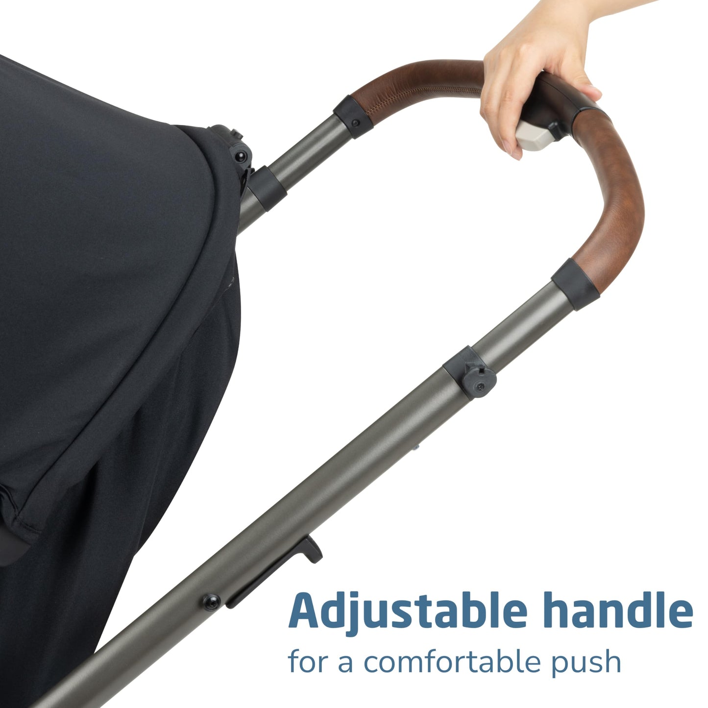 Maxi-Cosi Zelia Luxe 5-in-1 modular travel system with stroller, car seat, and accessories for versatile baby travel.