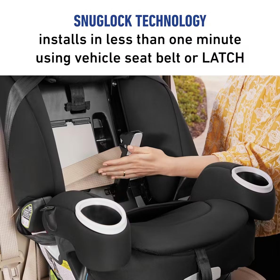 Graco 4Ever DLX 4in1 Car Seat 10 Years Of Use From Infant To Toddler For Safe AllInOne Growth