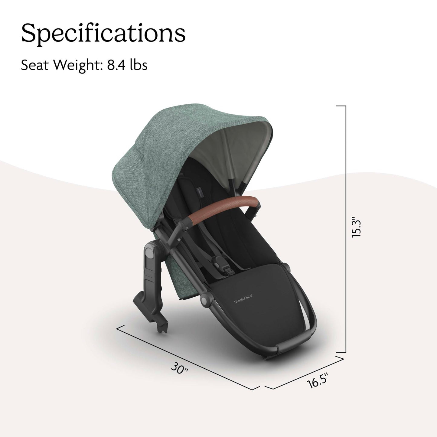 RumbleSeat V3 Second Seat For Vista Adapters Included All Weather