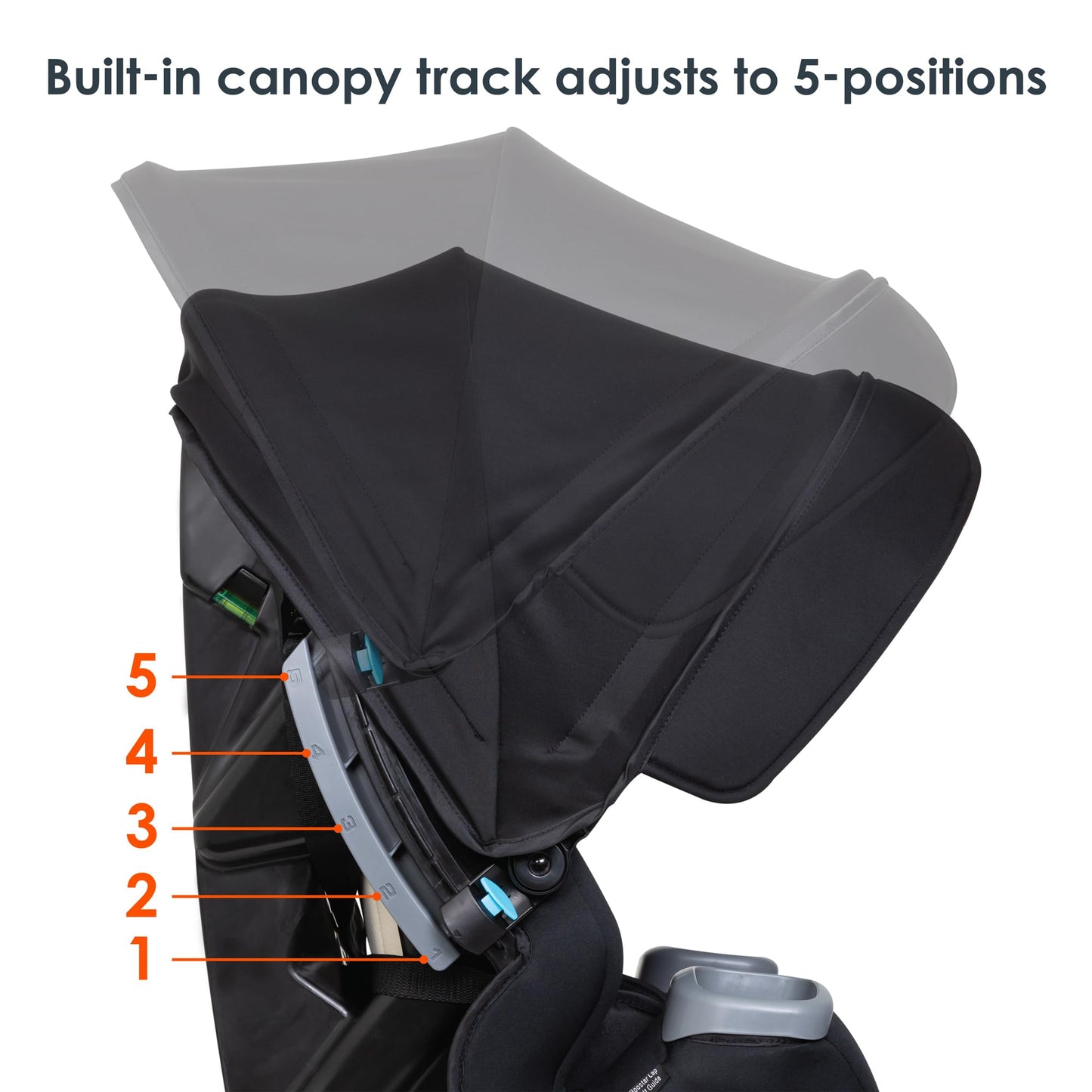 Baby Trend Cover Me 4 In 1 Convertible Car Seat Built In Canopy