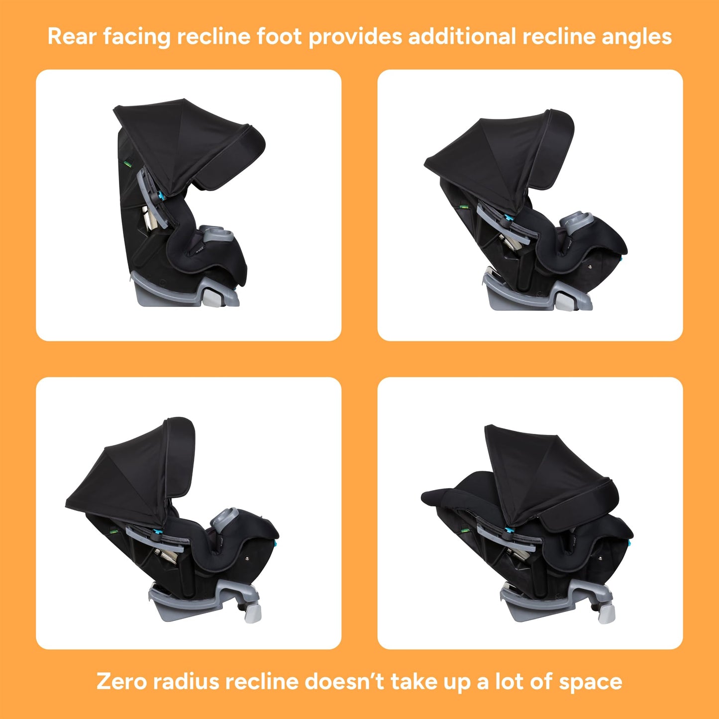 Baby Trend Cover Me 4 In 1 Convertible Car Seat Built In Canopy