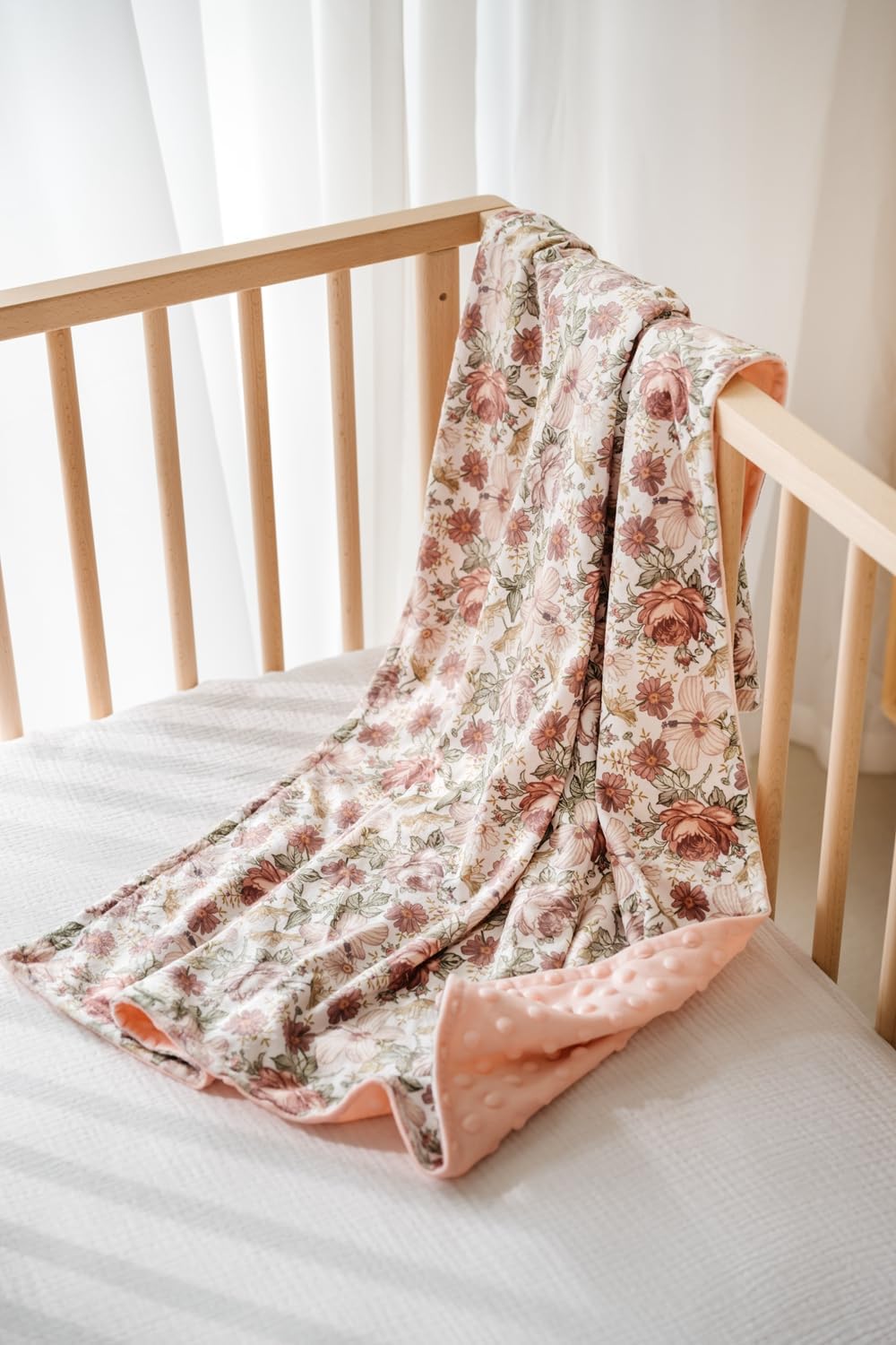 MSB313 Super Soft Minky Nursery Blanket Newborn Unisex 76.2 x 101.6 cm