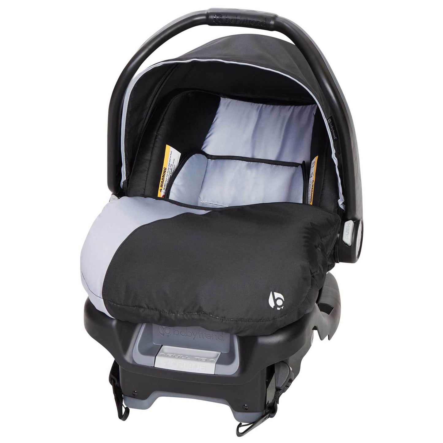 Baby Trend infant and toddler double stroller with car seat, lightweight and portable, Stormy color, tandem travel system, My Store.