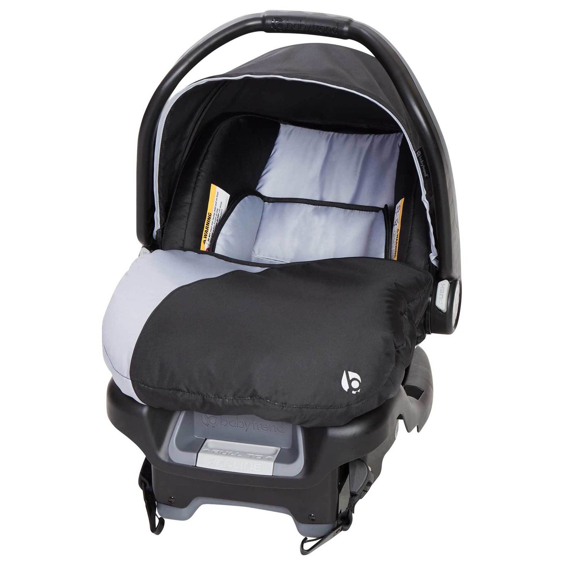 Baby Trend infant and toddler double stroller with car seat, lightweight and portable, Stormy color, tandem travel system, My Store.