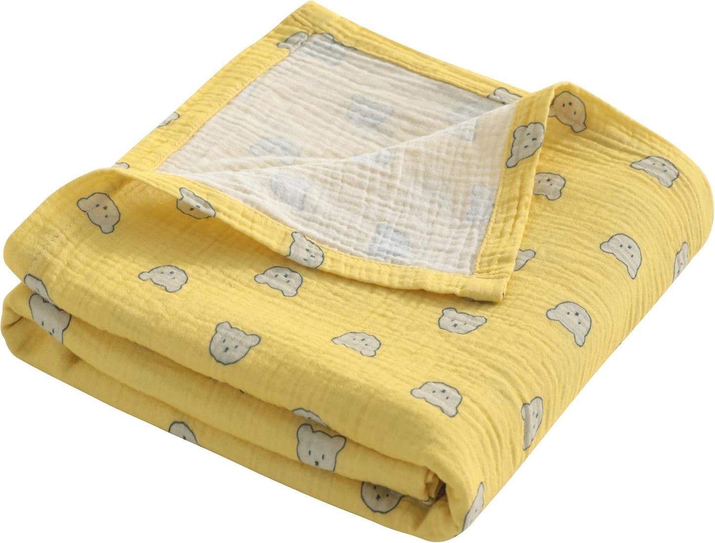 AUSNT4LCOBL-30 Muslin Cotton Toddler Blanket 76.2 x 101.6 cm