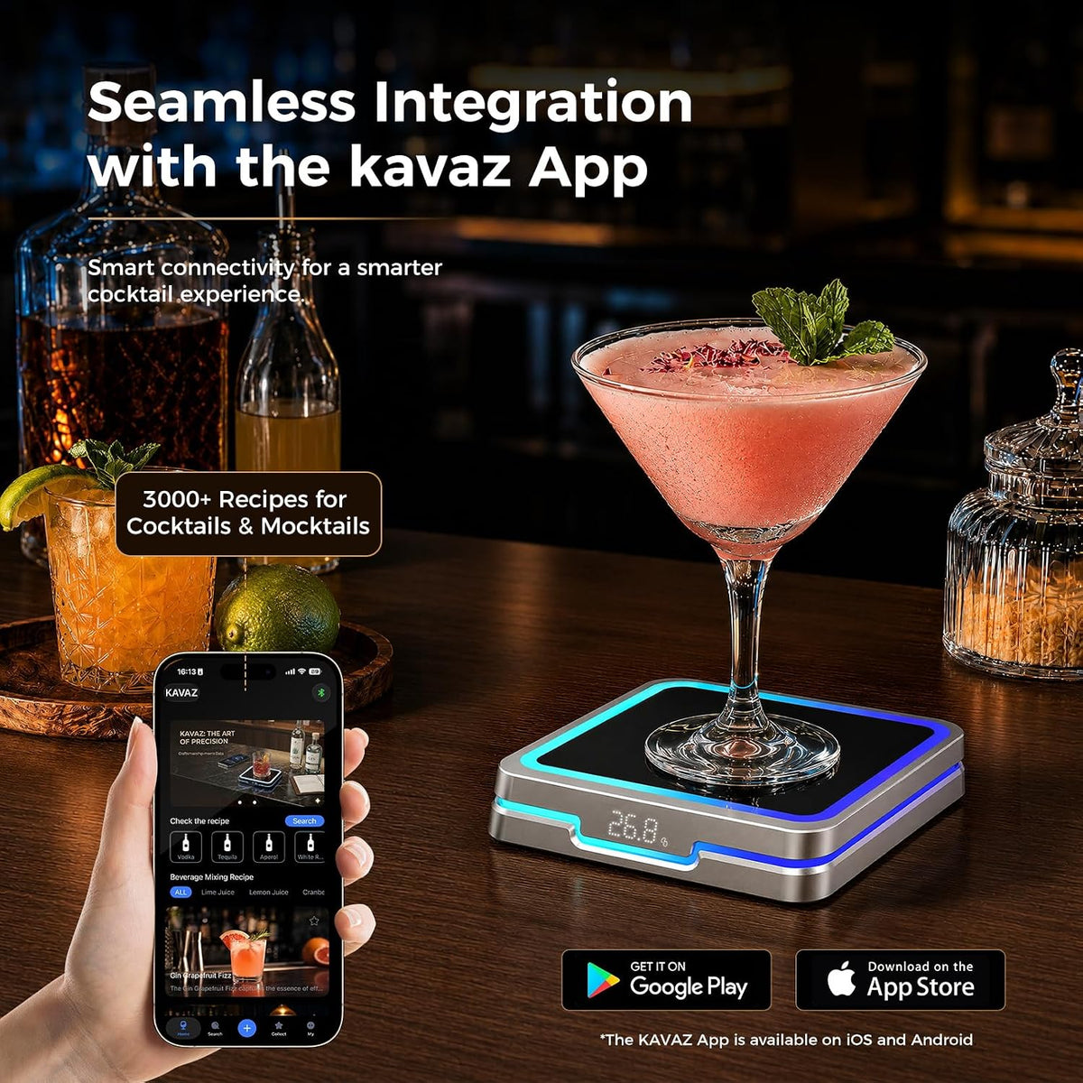 Smart Cocktail Maker LED Guided Mixing Device with App Control — image 4