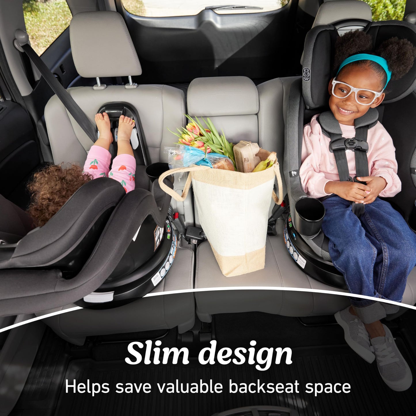 Graco EasyTurn360 2 In 1 Convertible Car Seat 360 Degree Rotation For Easy In And Out