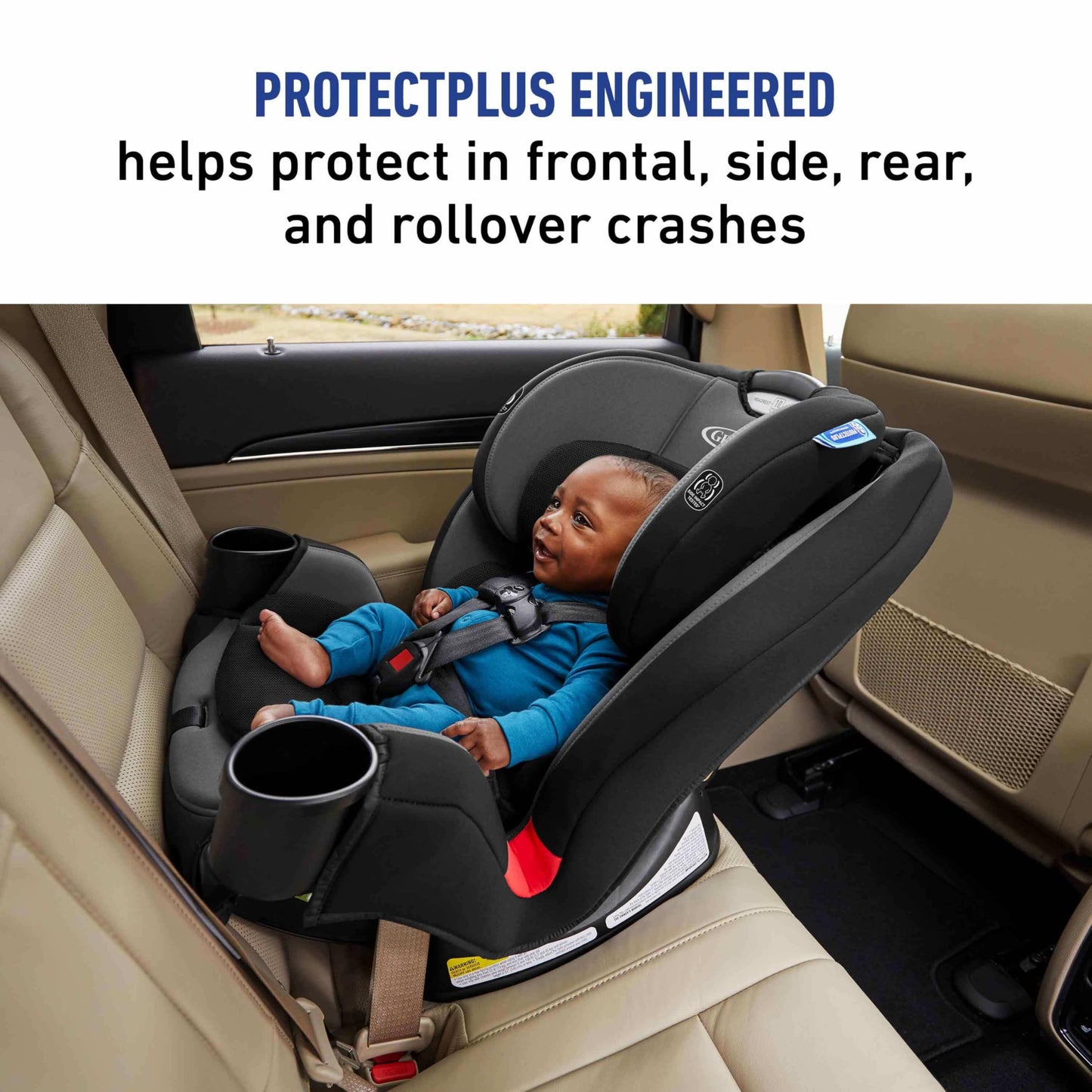 Graco TriRide 3in1 Car Seat Kipling Rear Facing to Booster With Adjustable Headrest