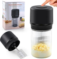 Electric Butter Churner One-Touch Maker 1L Glass Jar thumbnail 1