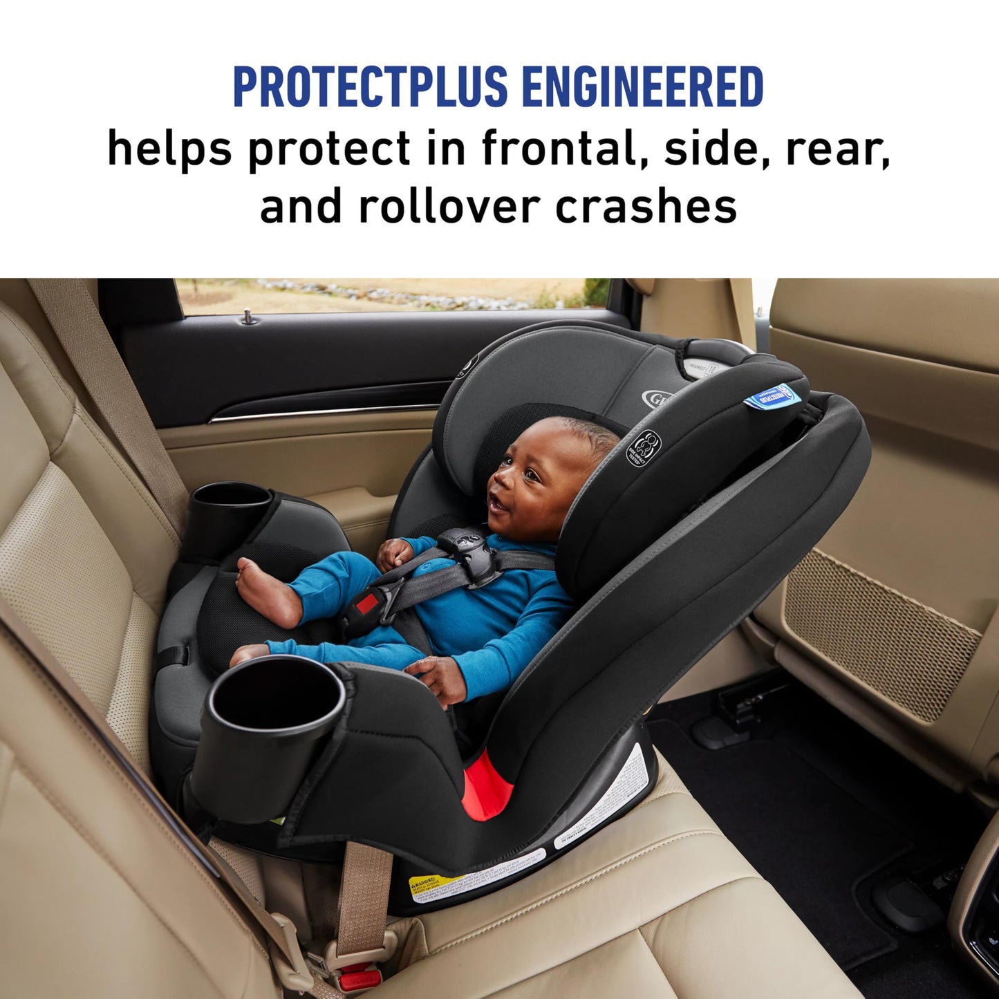 Graco TriRide 3in1 Car Seat Kipling Rear Facing to Booster With Adjustable Headrest