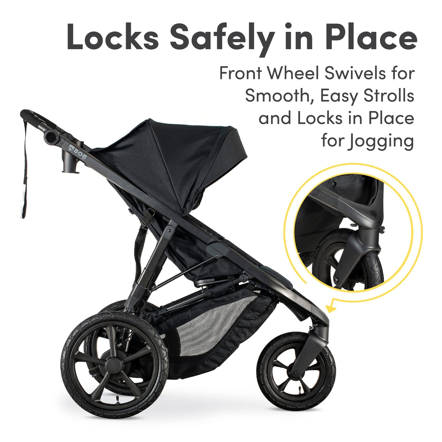 Wayfinder Jogging Stroller With Independent Dual Suspension