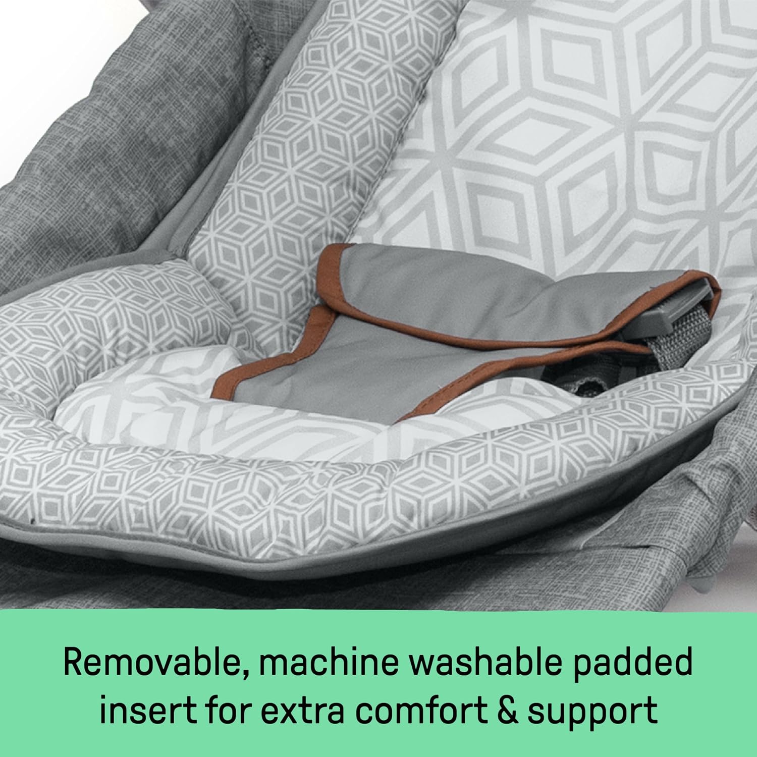 2-in-1 Baby Bouncer & Rocker Duo with Soothing Vibrations