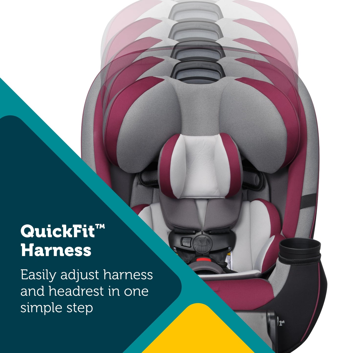 Safety 1st Grow and Go Slim Convertible Car Seat Rear Facing