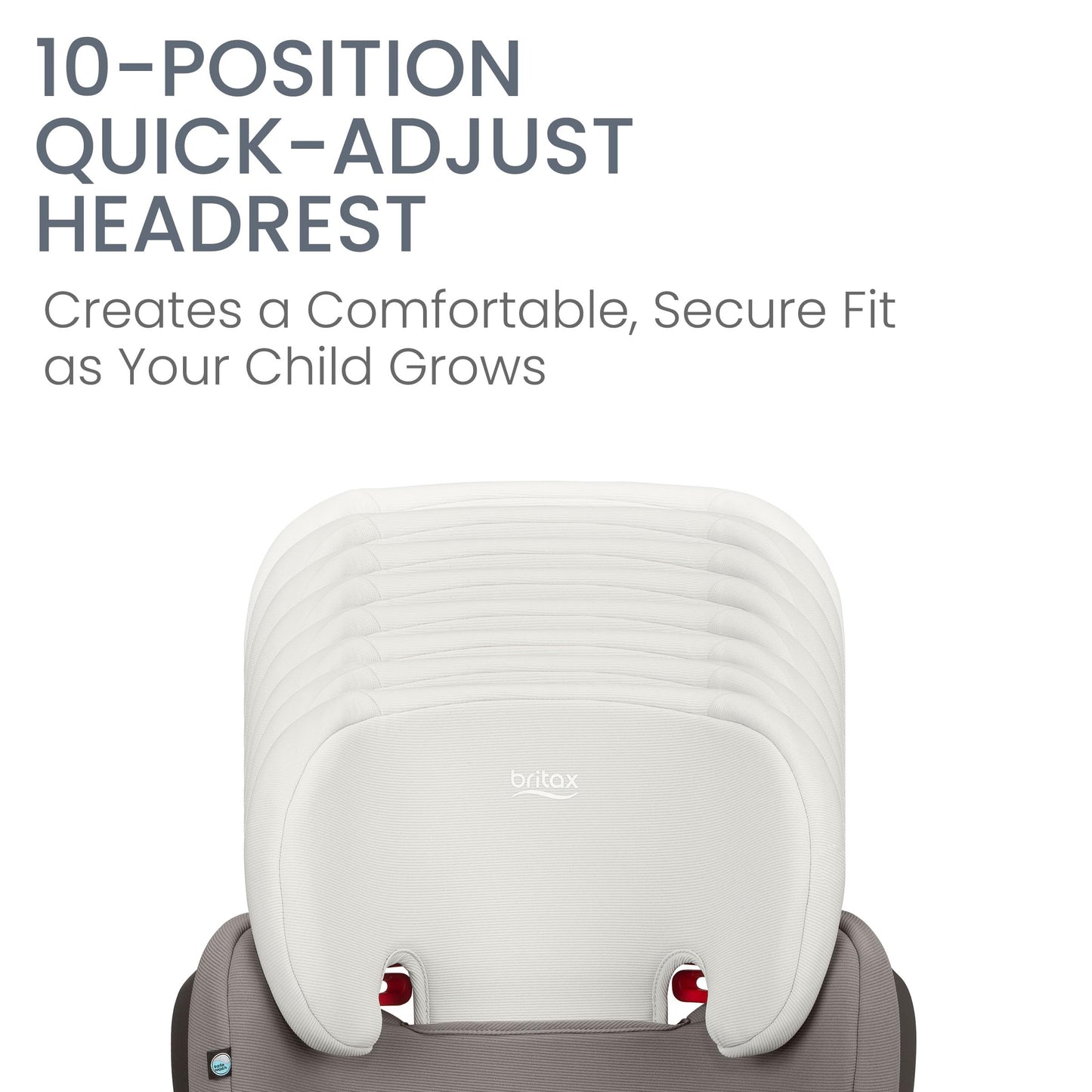 Britax Skyline Belt Positioning Booster Car Seat 2 Stage Design For Growing Kids Dusk Color