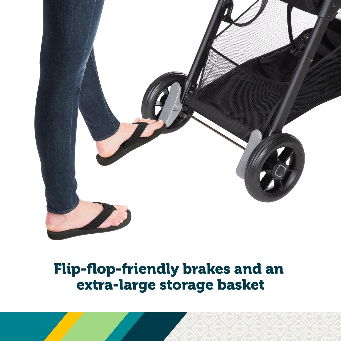 Safety 1st Smooth Ride travel system stroller with OnBoard FLX infant car seat, large canopy, foldable design, and ample storage.