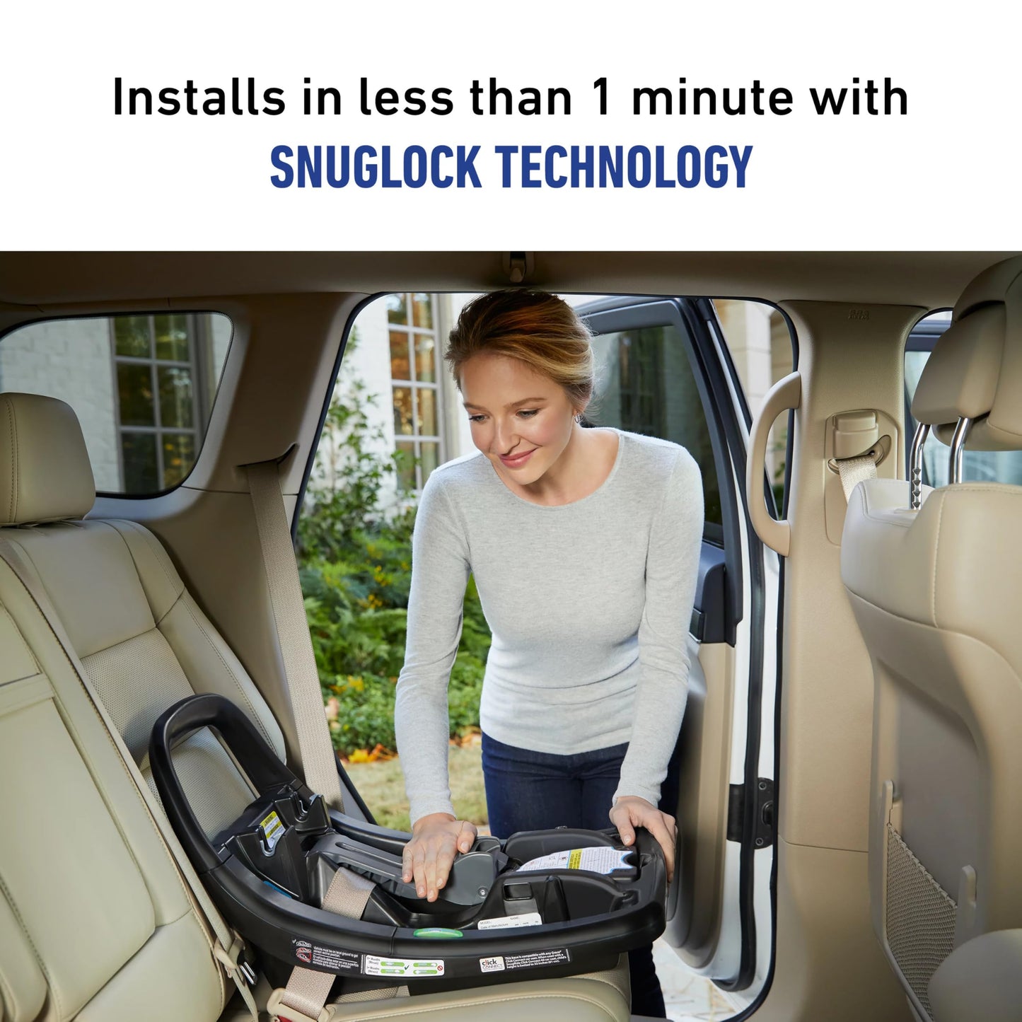 Graco SnugRide SnugFit Infant Car Seat Anti Rebound Bar for Safety