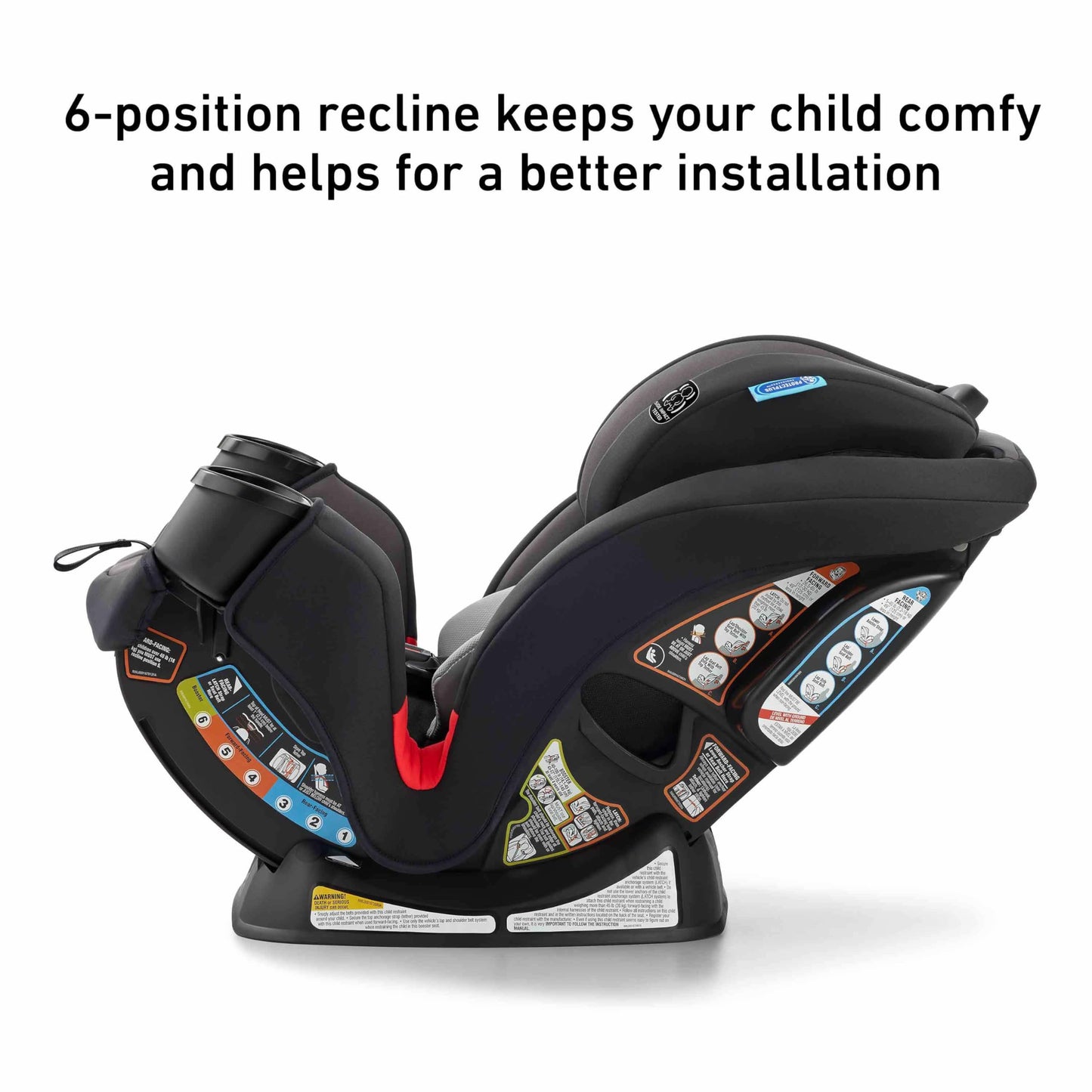 Graco TriRide 3in1 Car Seat Kipling Rear Facing to Booster With Adjustable Headrest