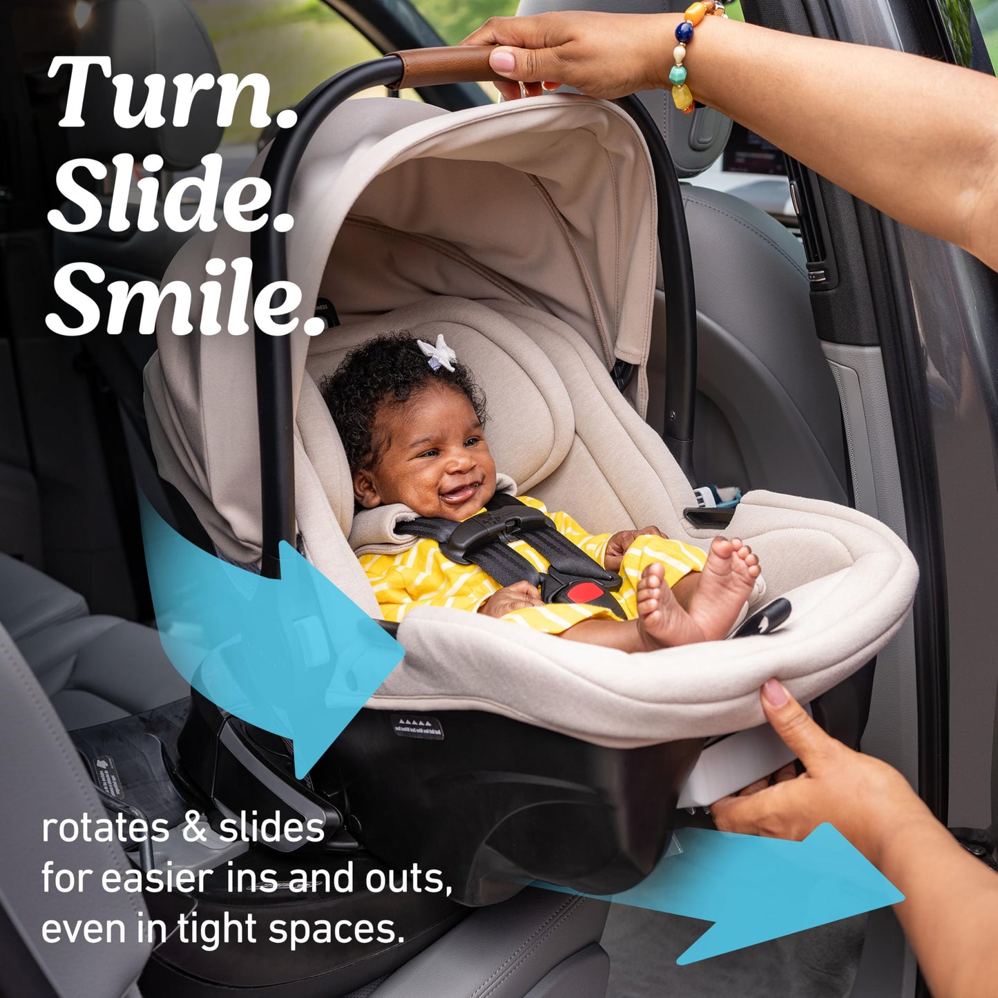 My Store Graco Modes Nest 3-in-1 travel system with SnugRide Turn & Slide infant car seat and adjustable stroller for babies and toddlers.