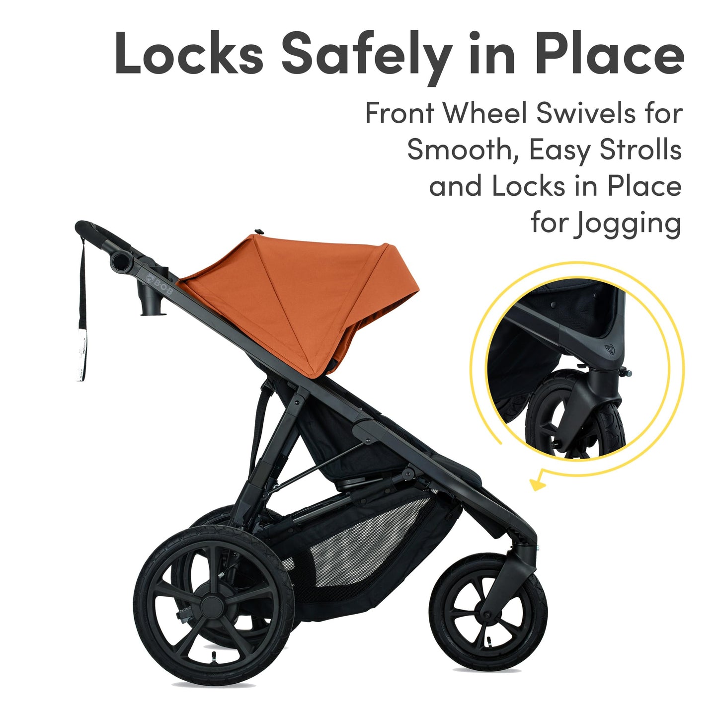 Wayfinder Jogging Stroller With Independent Dual Suspension