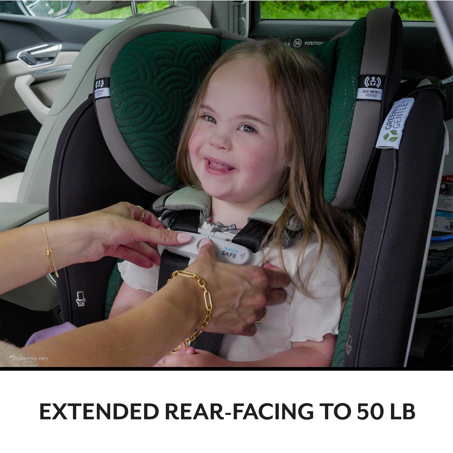 Evenflo Revolve360 Extend Rotational All In One Convertible Car Seat with 360 Degree Rotation and Extended Rear Facing