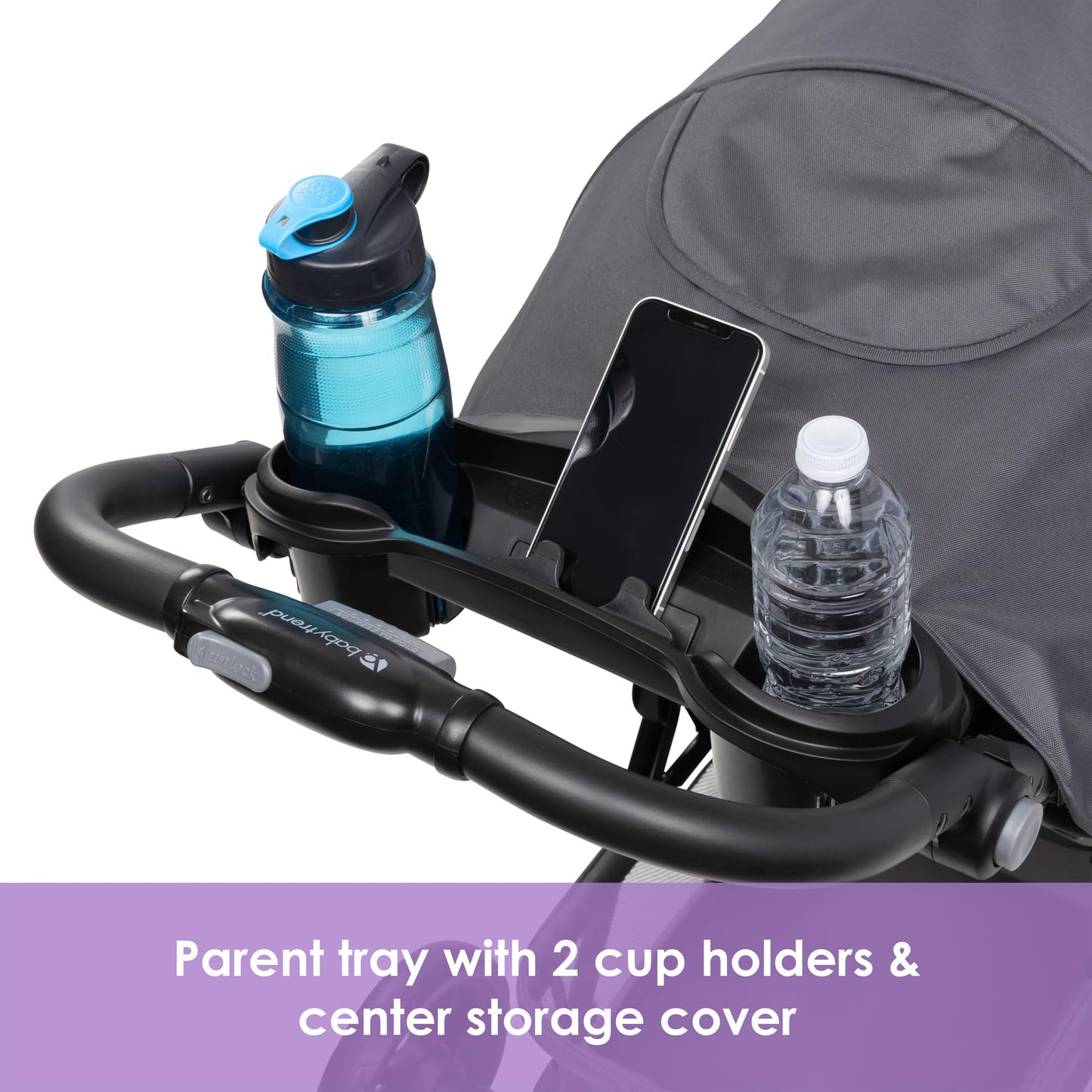Baby Trend EZ Ride Travel System With EZ Lift Infant Car Seat Dash Pink One Hand Fold All Terrain Wheels