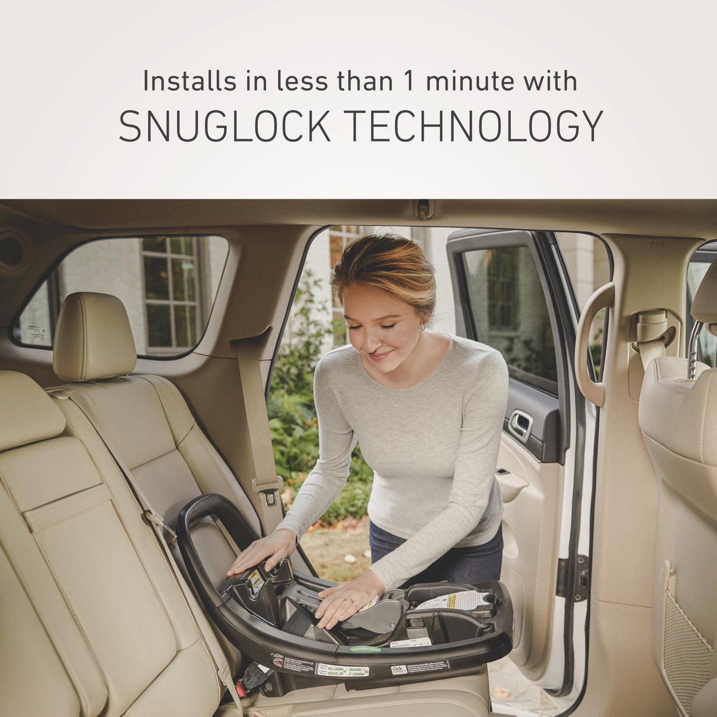 Graco SnugRide SnugFit Infant Car Seat Anti Rebound Bar for Safety