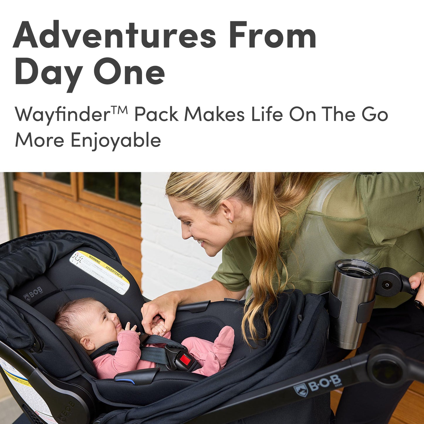 Wayfinder Jogging Stroller With Independent Dual Suspension
