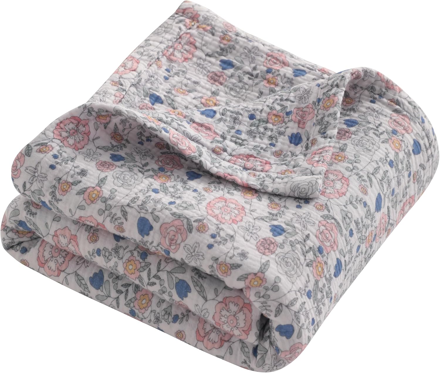 AUSNT4LCOBL-30 Muslin Cotton Toddler Blanket 76.2 x 101.6 cm