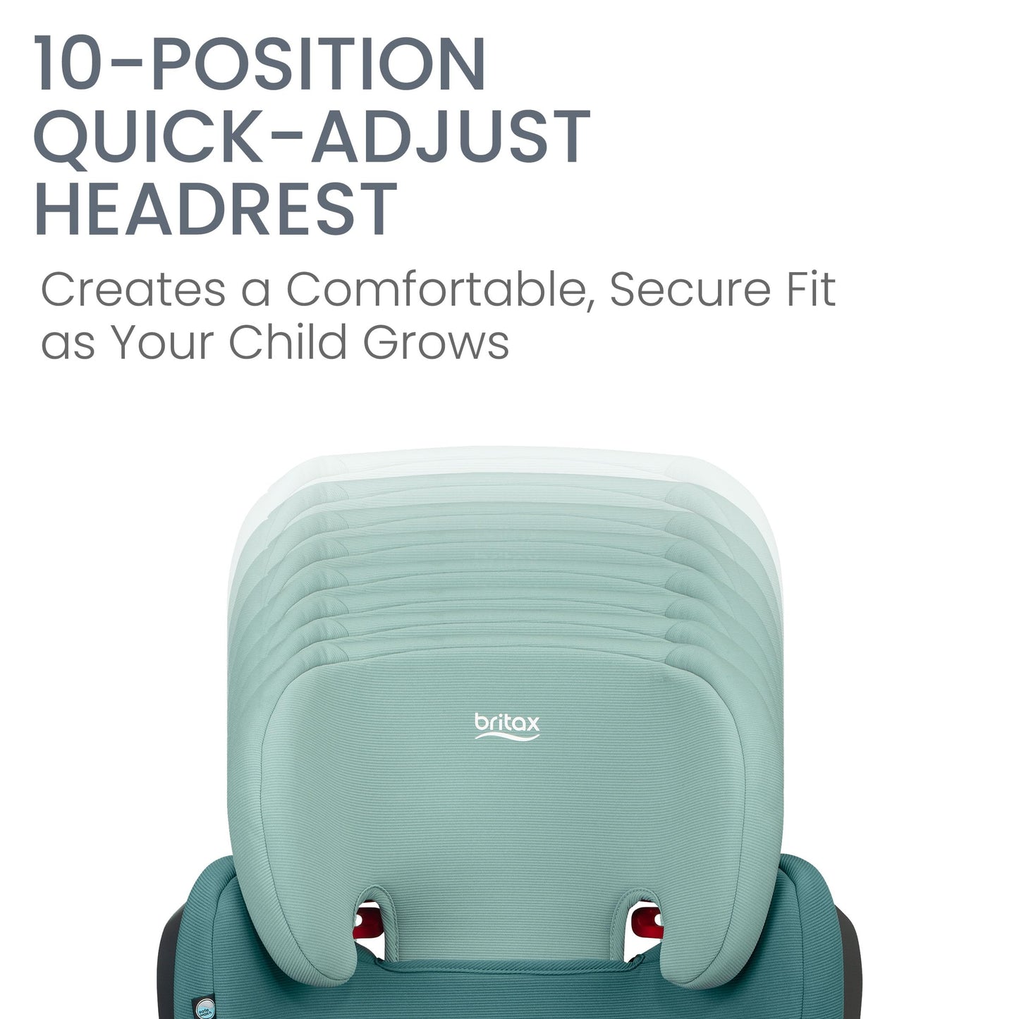 Britax Skyline Belt Positioning Booster Car Seat 2 Stage Design For Growing Kids Dusk Color