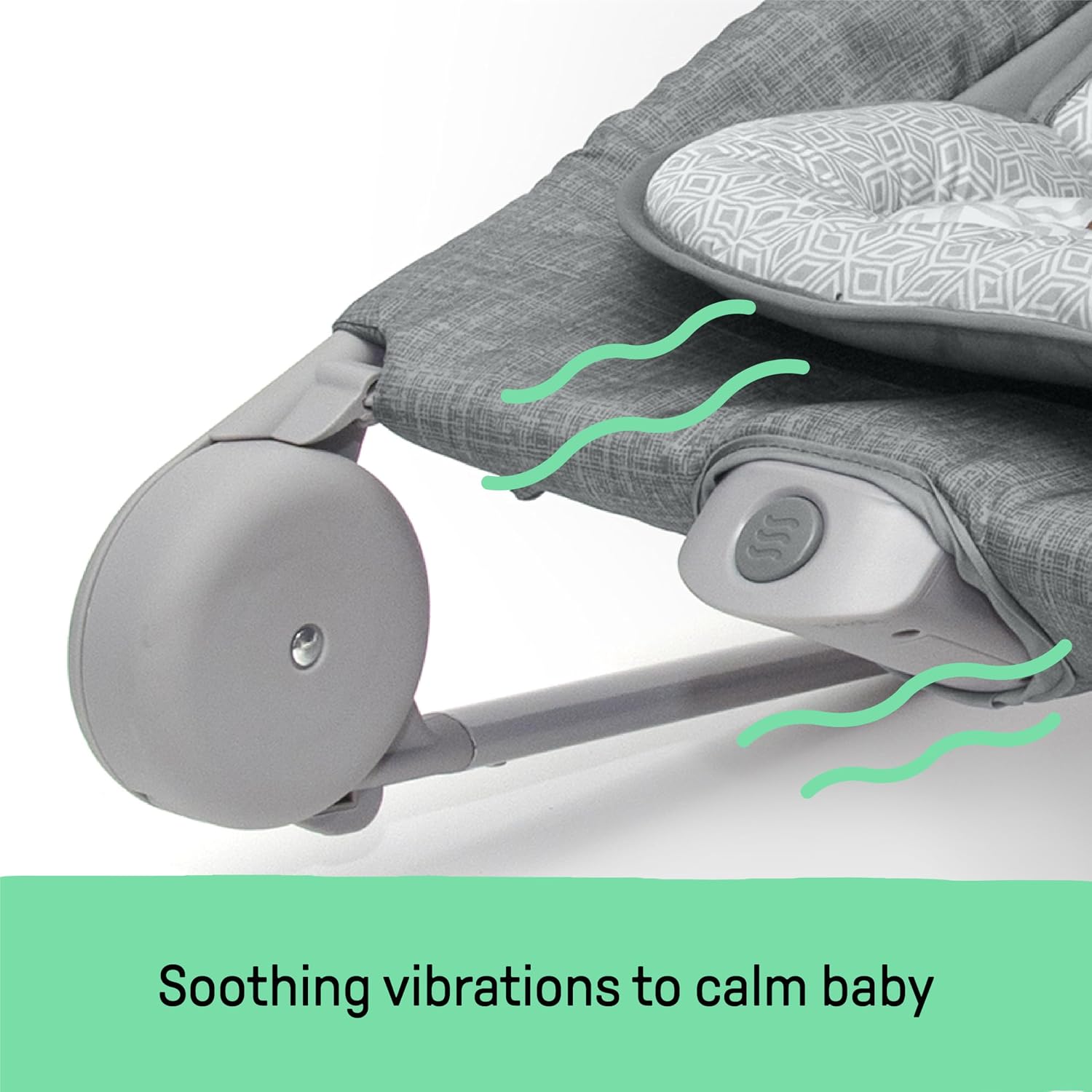 2-in-1 Baby Bouncer & Rocker Duo with Soothing Vibrations