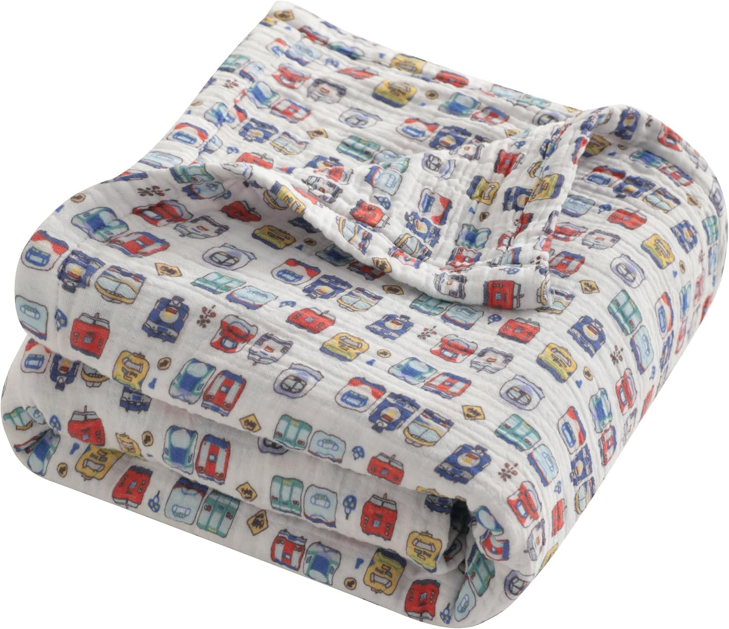 AUSNT4LCOBL-30 Muslin Cotton Toddler Blanket 76.2 x 101.6 cm