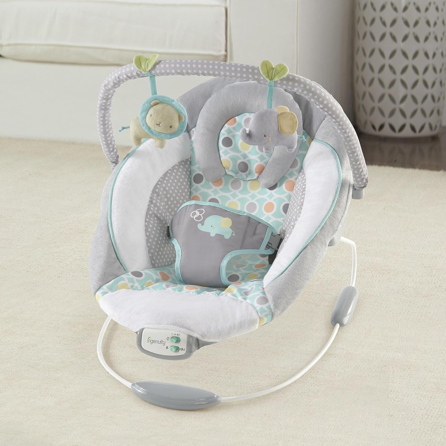 Baby Bouncer Infant Seat with Soothing Vibrations