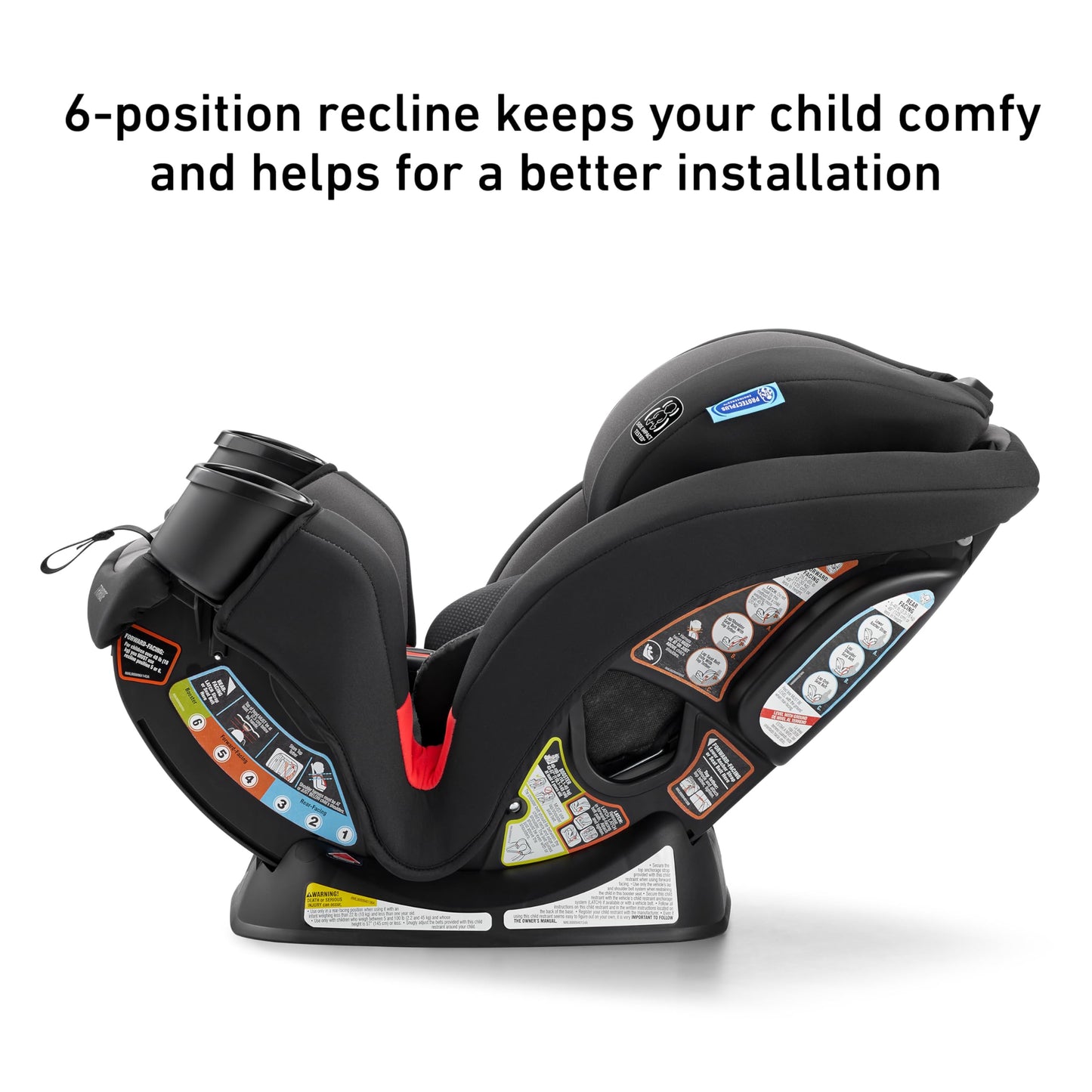 Graco TriRide 3in1 Car Seat Kipling Rear Facing to Booster With Adjustable Headrest
