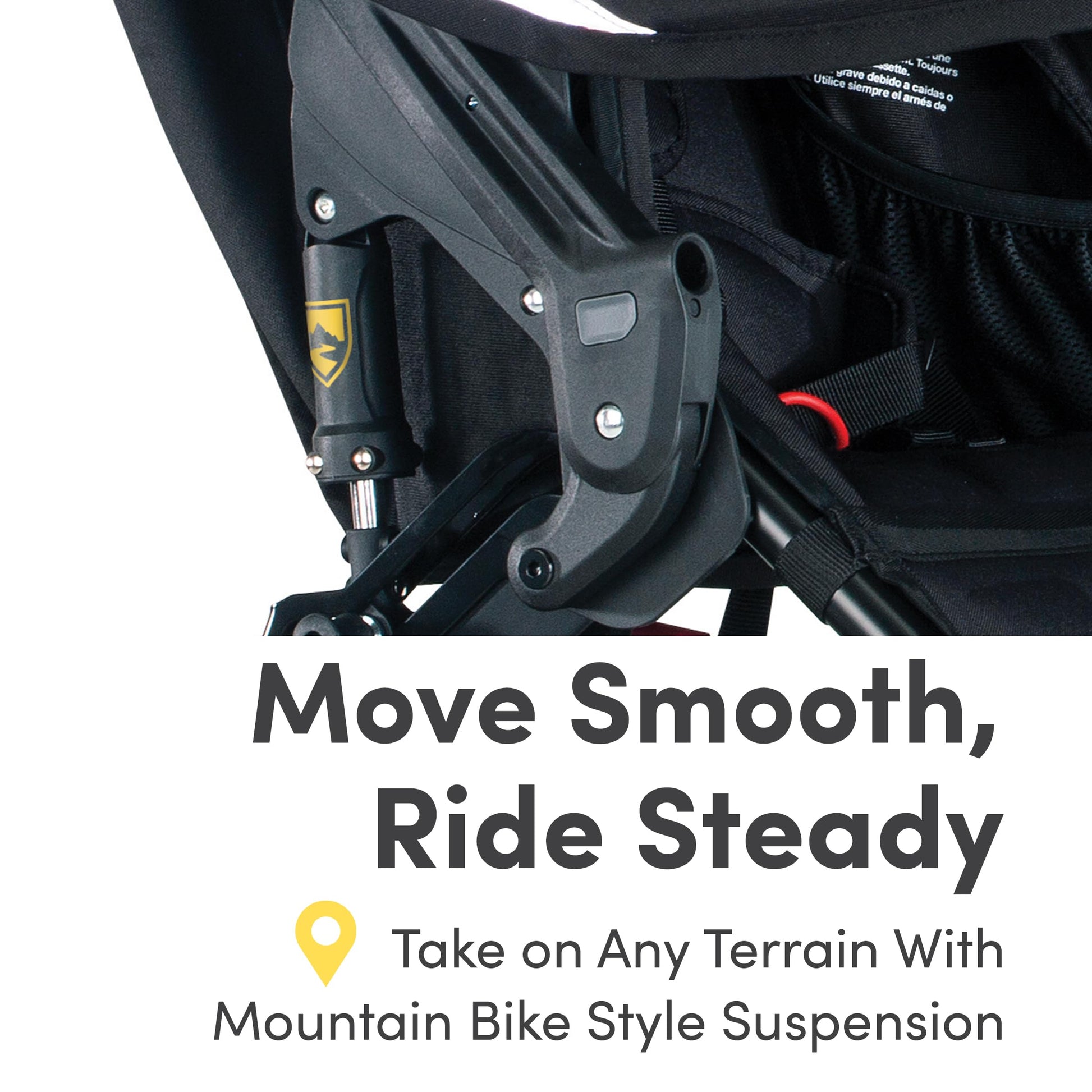 My Store BOB Gear Revolution Flex 3.0 Duallie jogging stroller in Graphite Black, double stroller with adjustable handlebars and large wheels.