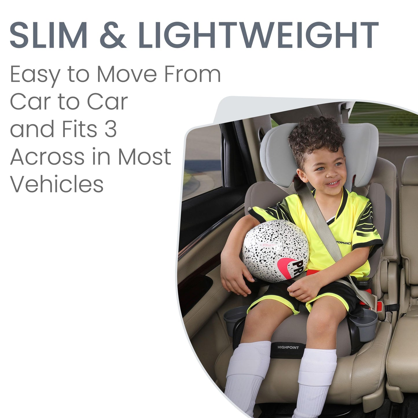 Britax Skyline Belt Positioning Booster Car Seat 2 Stage Design For Growing Kids Dusk Color