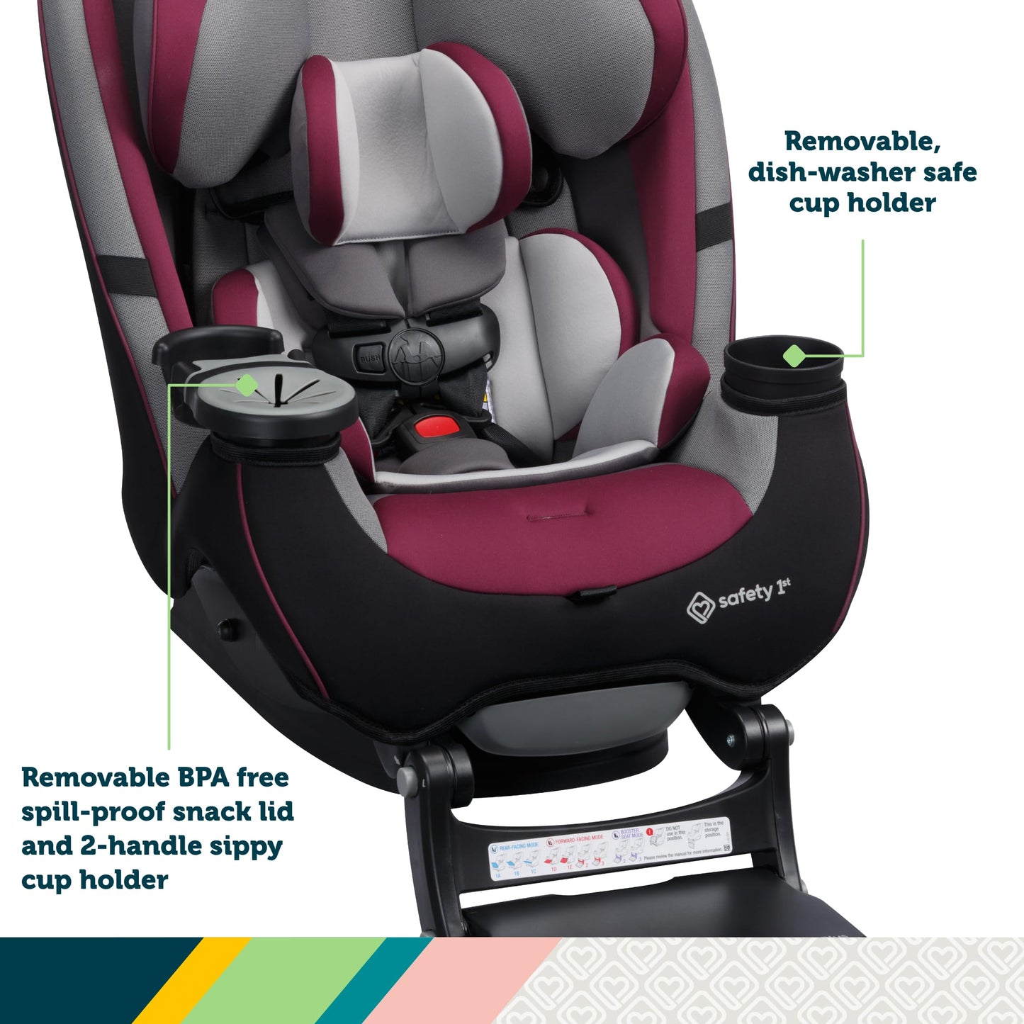 Safety 1st Grow and Go Slim Convertible Car Seat Rear Facing