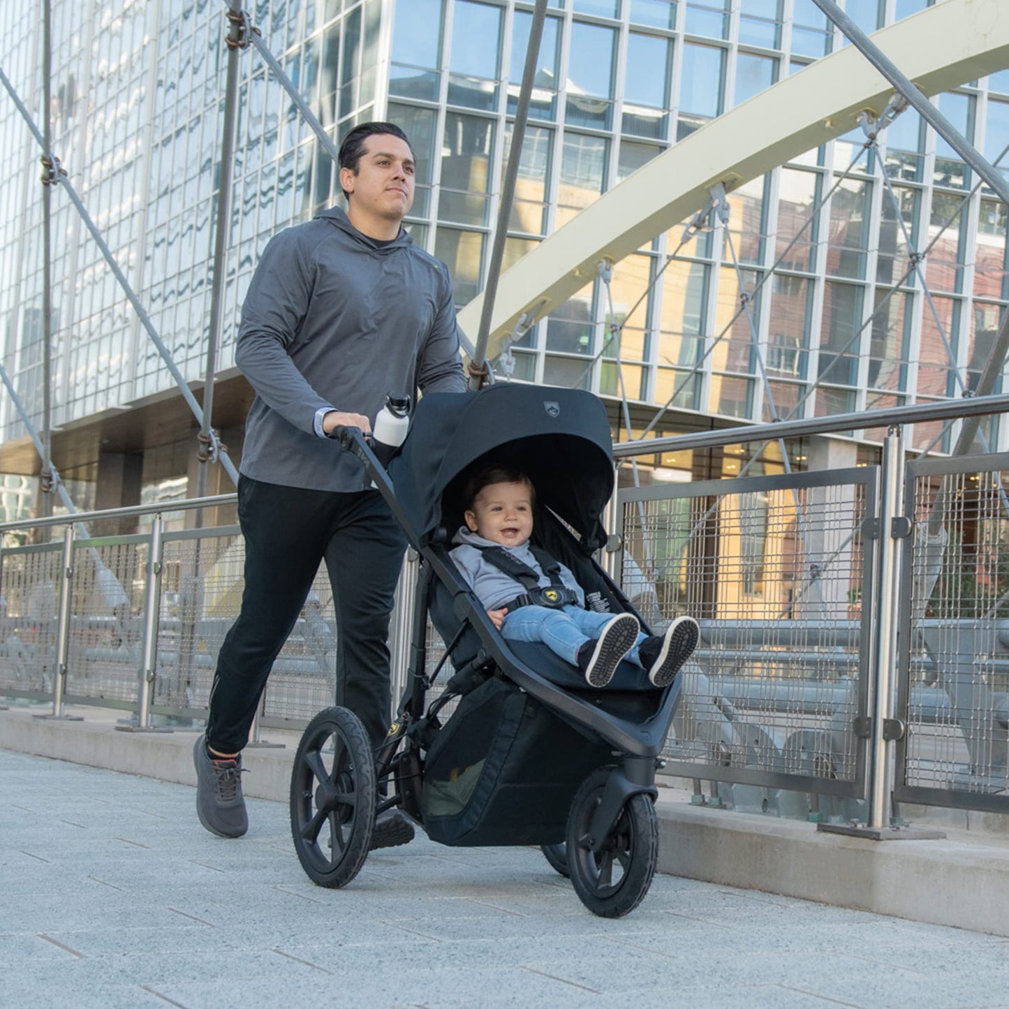 Wayfinder Jogging Stroller With Independent Dual Suspension
