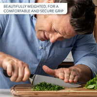 Tefal Jamie Oliver 3-Piece Kitchen Knife Set, Chef, Utility, Paring thumbnail 4