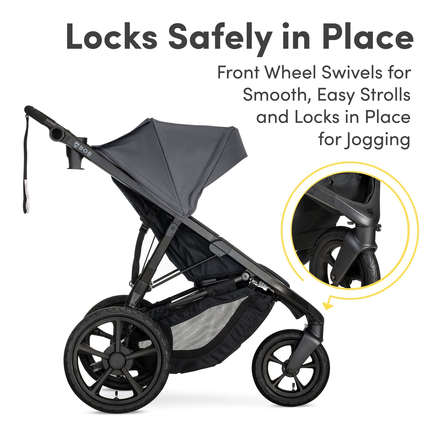 Wayfinder Jogging Stroller With Independent Dual Suspension