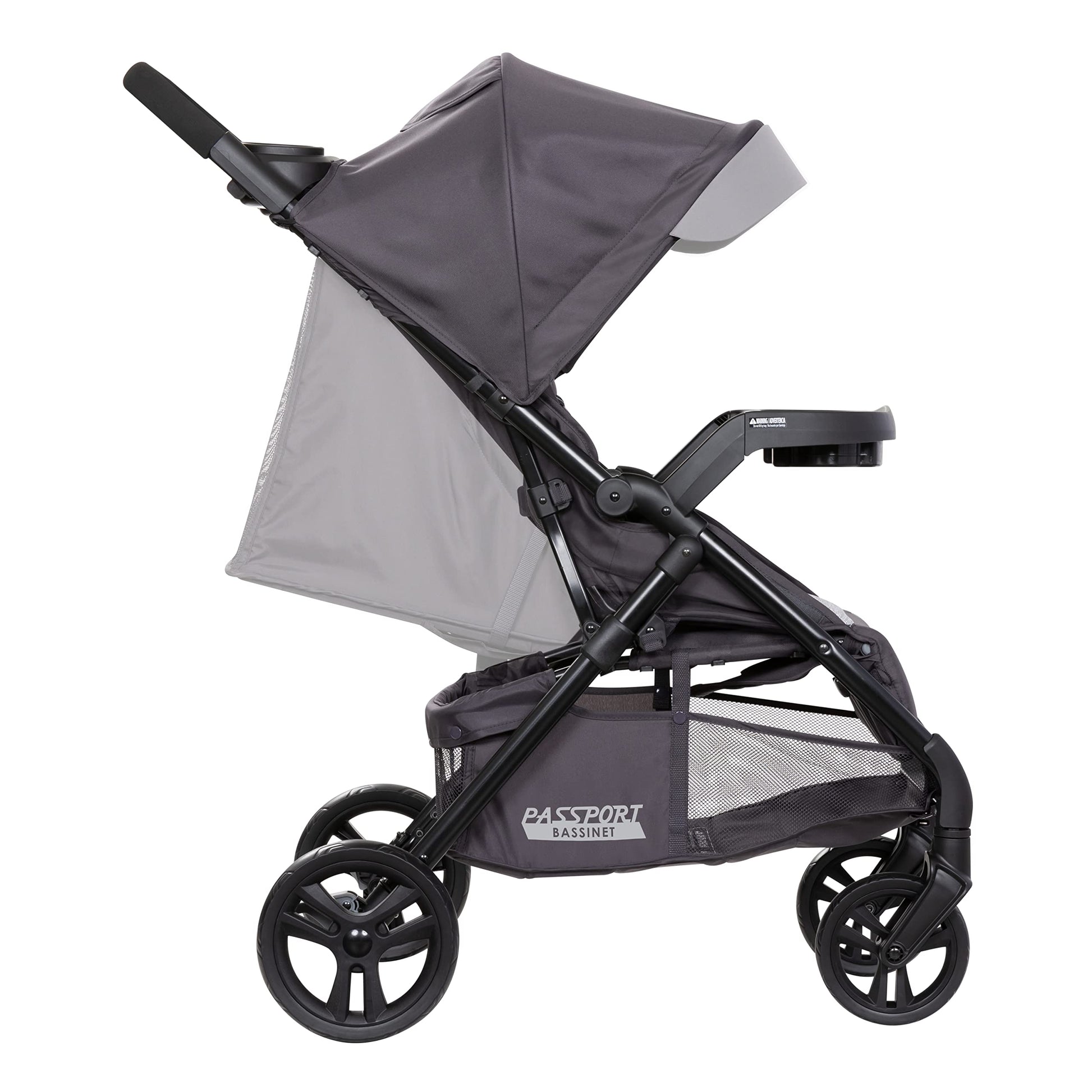 Baby Trend Passport cargo stroller with EZ-Lift infant car seat in pink bamboo, featuring a versatile travel system for babies.
