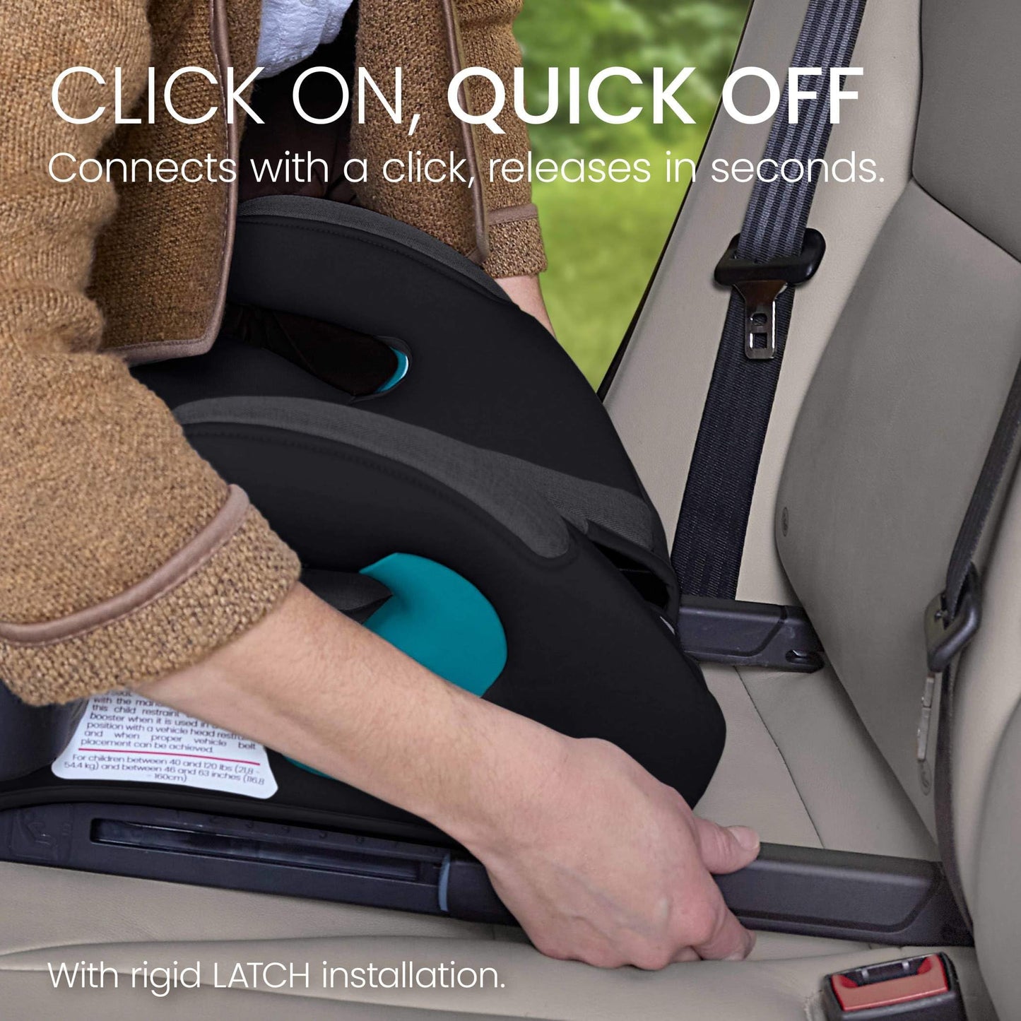 Britax Skyline Belt Positioning Booster Car Seat 2 Stage Design For Growing Kids Dusk Color